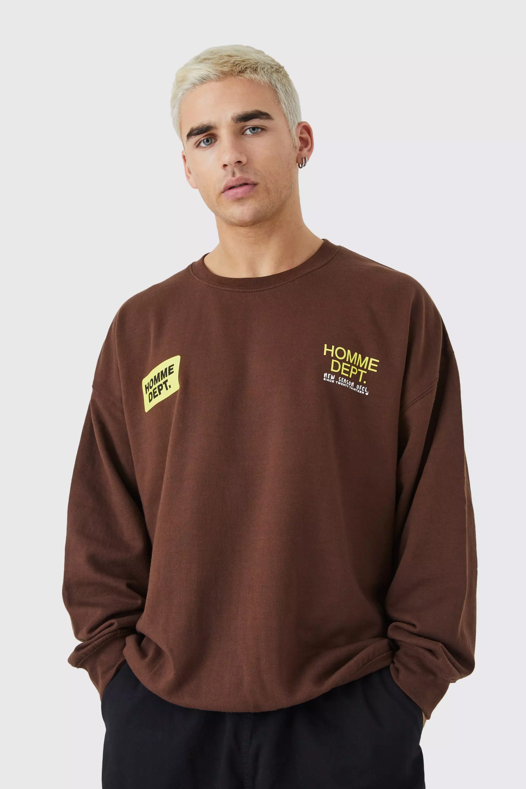 Oversized Homme Department Sweat