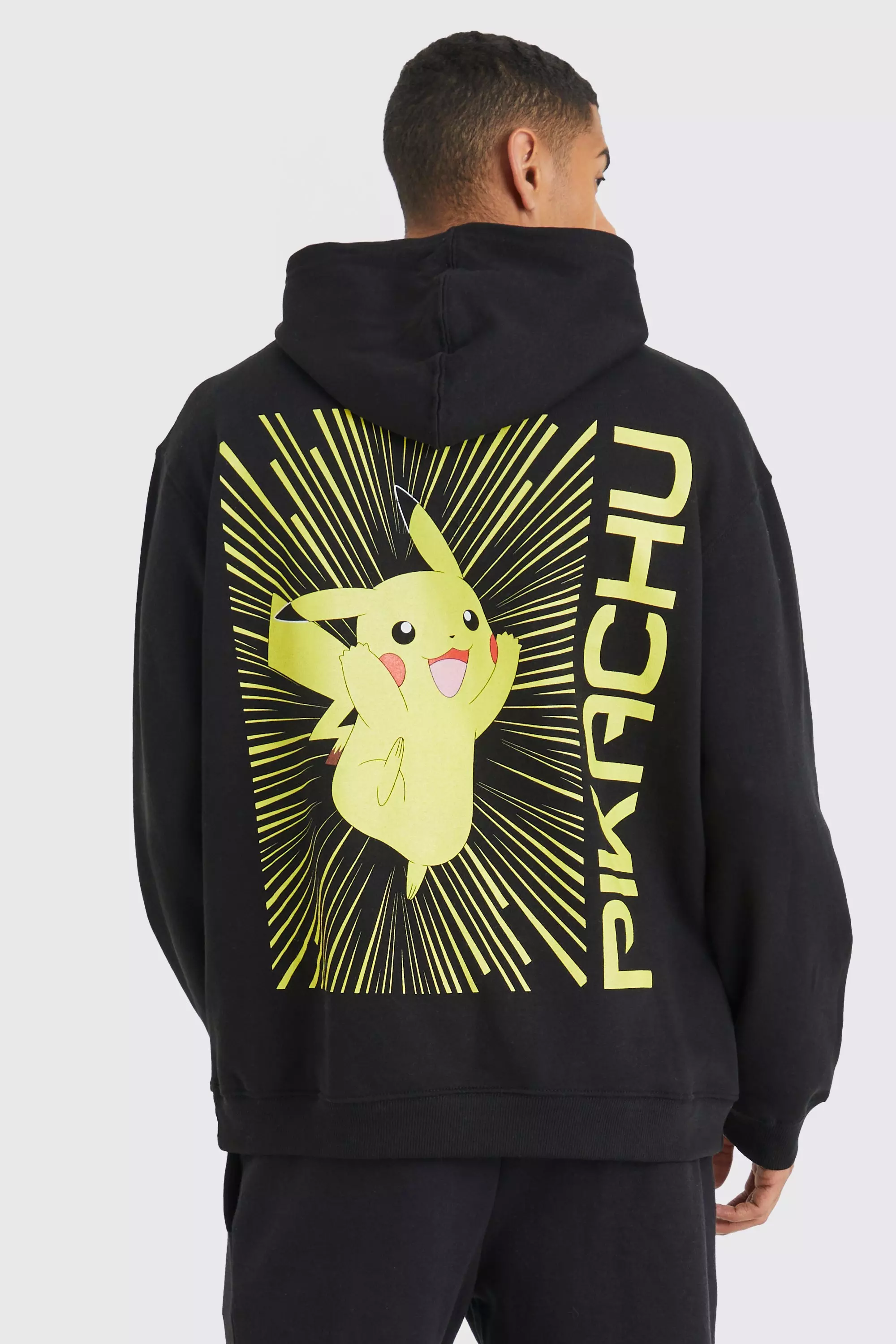 Pikachu best sale hoodie black