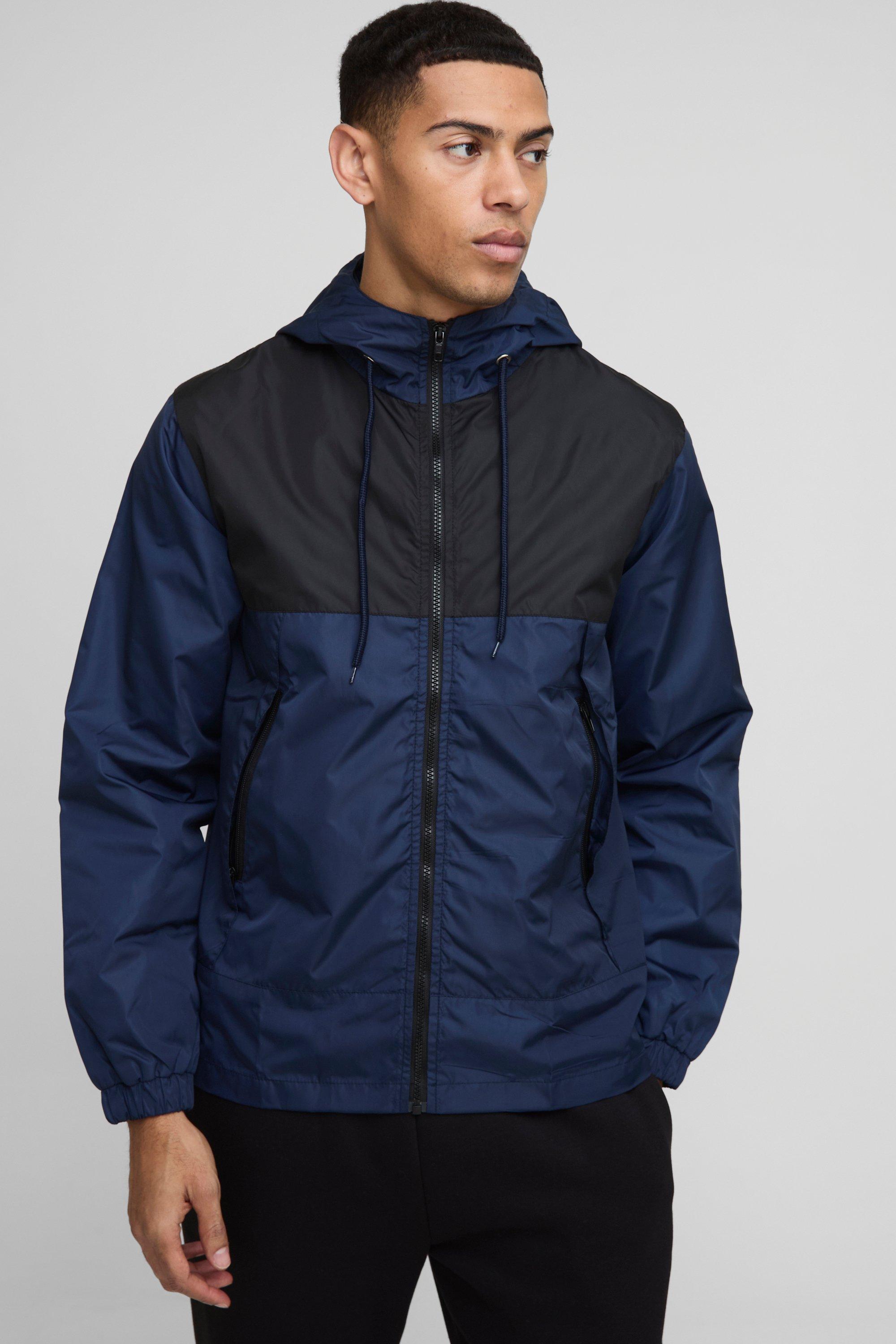 boohooMAN ジャケット メンズ ネイビー Men's Navy Jackets | Men's Navy Coats | boohooMAN USA