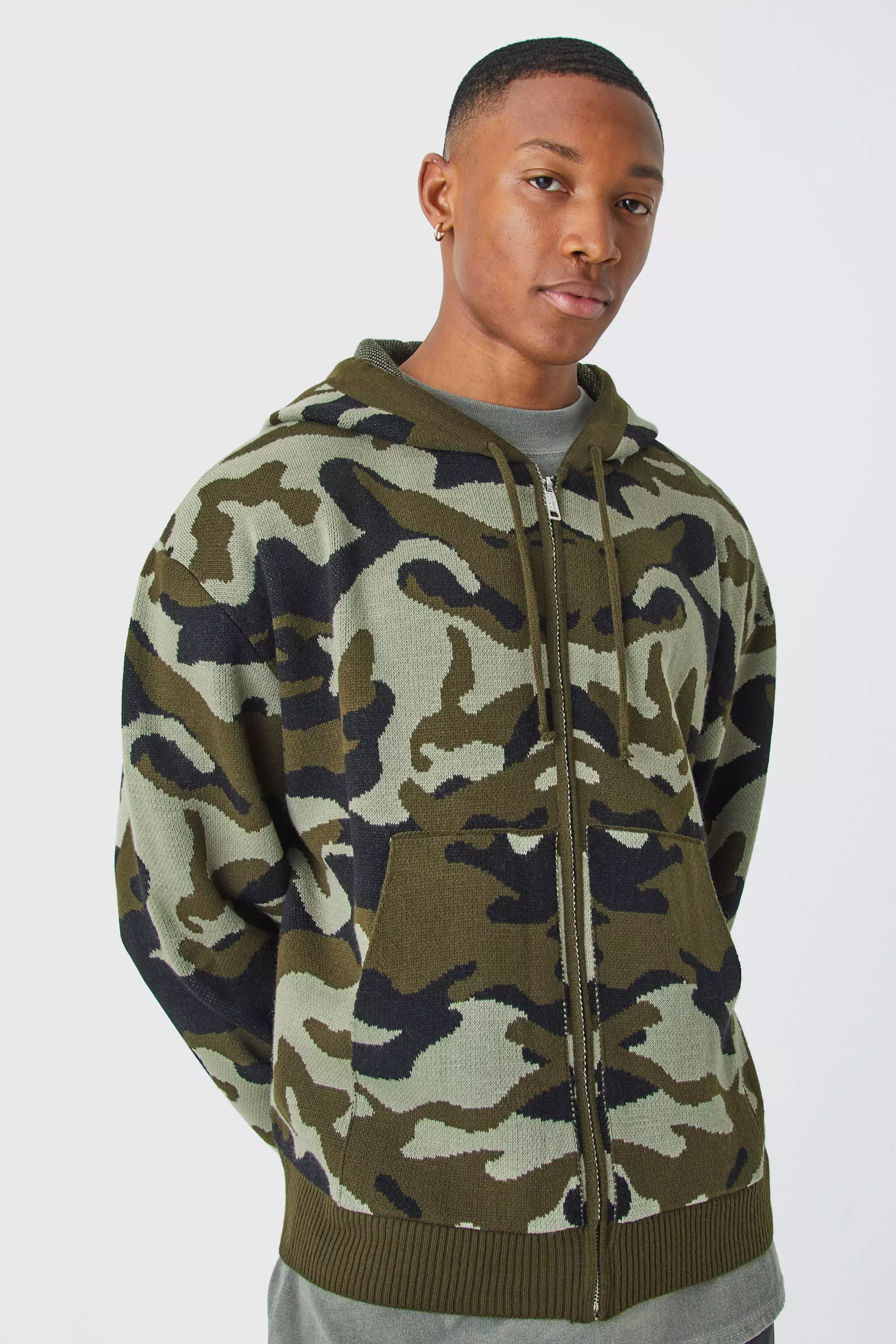 Superdry camo 2024 zip hoodie