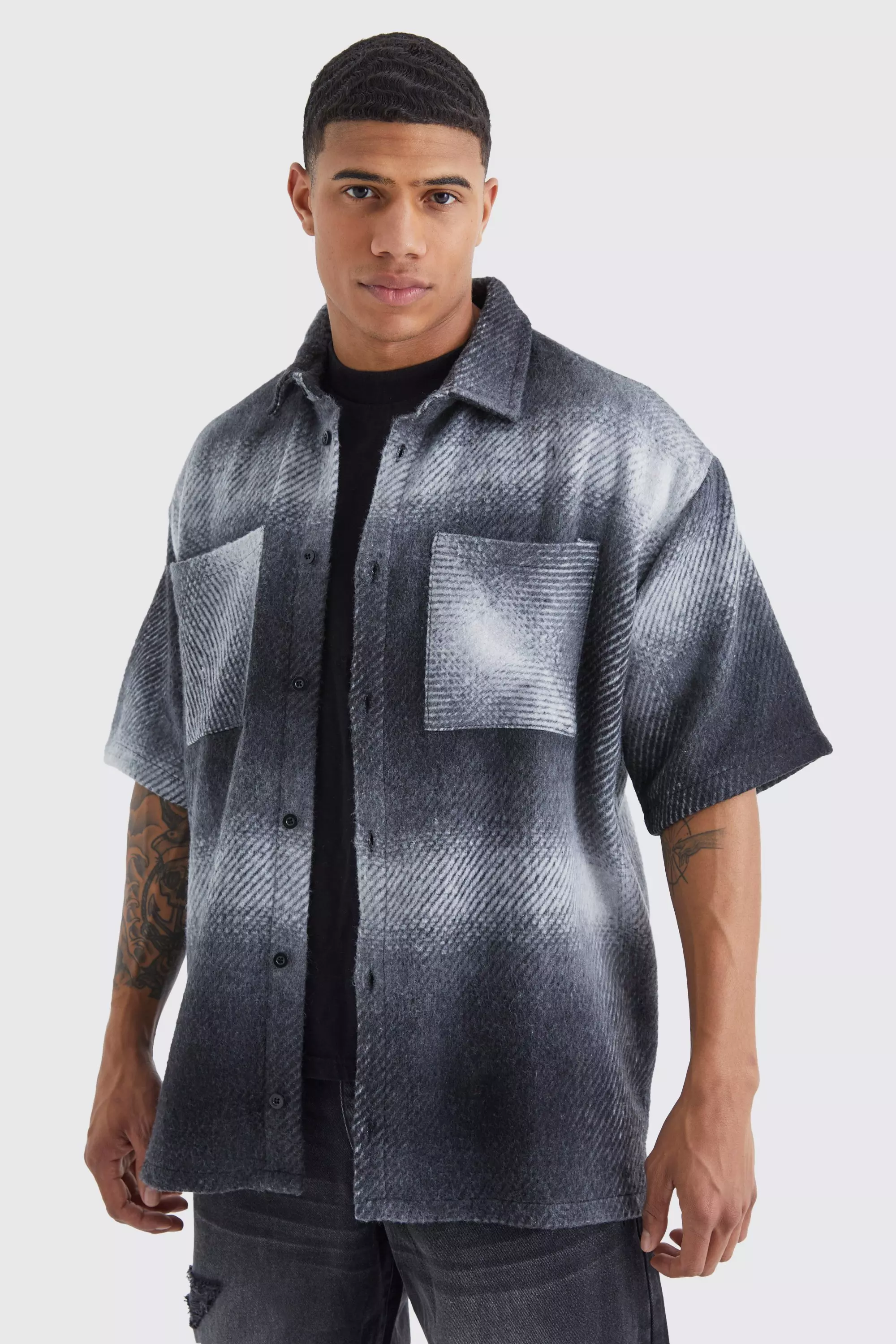 Surchemise oversize best sale à carreaux