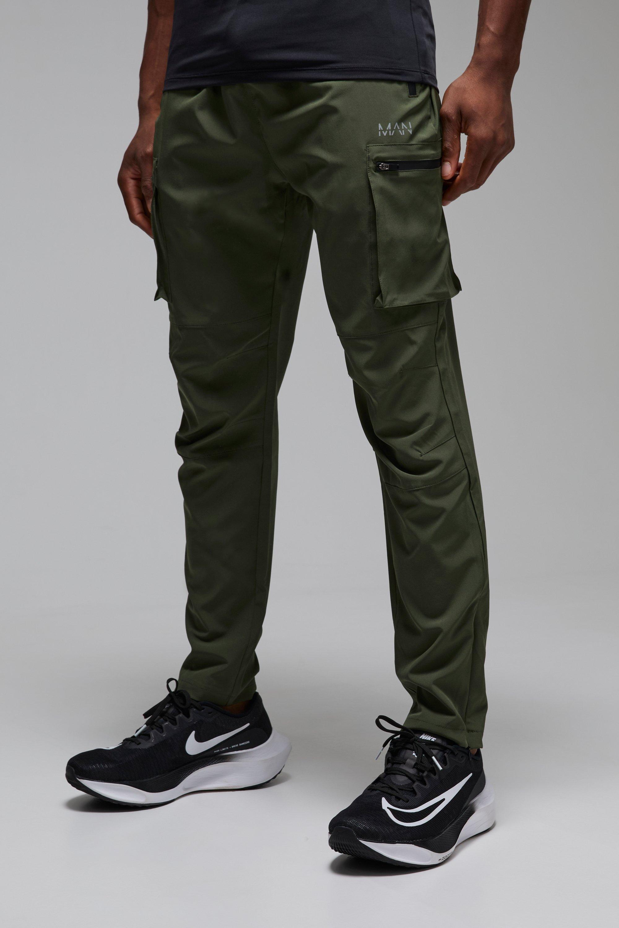 Pantaloni tuta Cargo Man Active, Verde