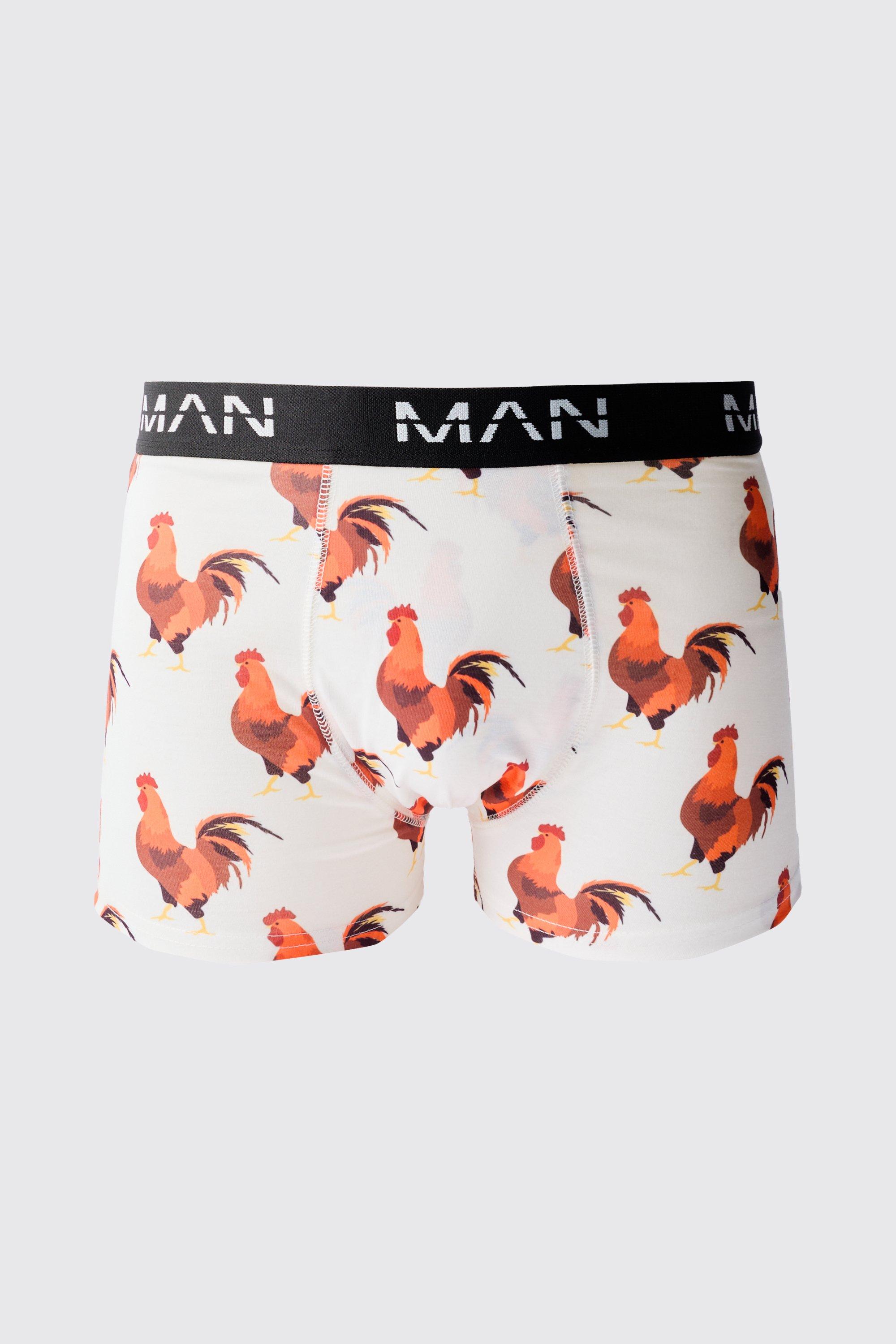 Mens Multi Man Cockerill Printed Boxers, Multi