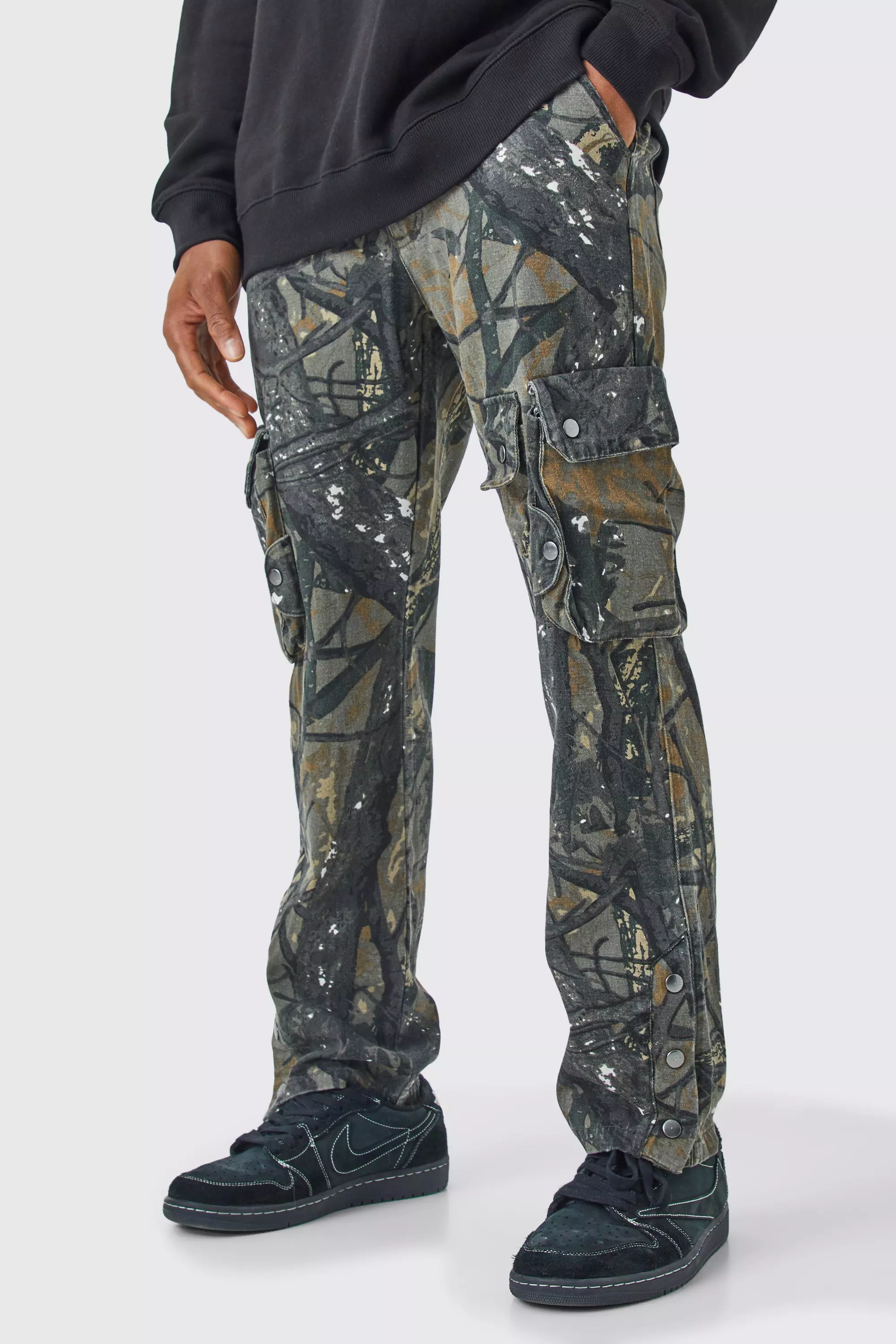 Polo hi tech 2024 camo cargo pant