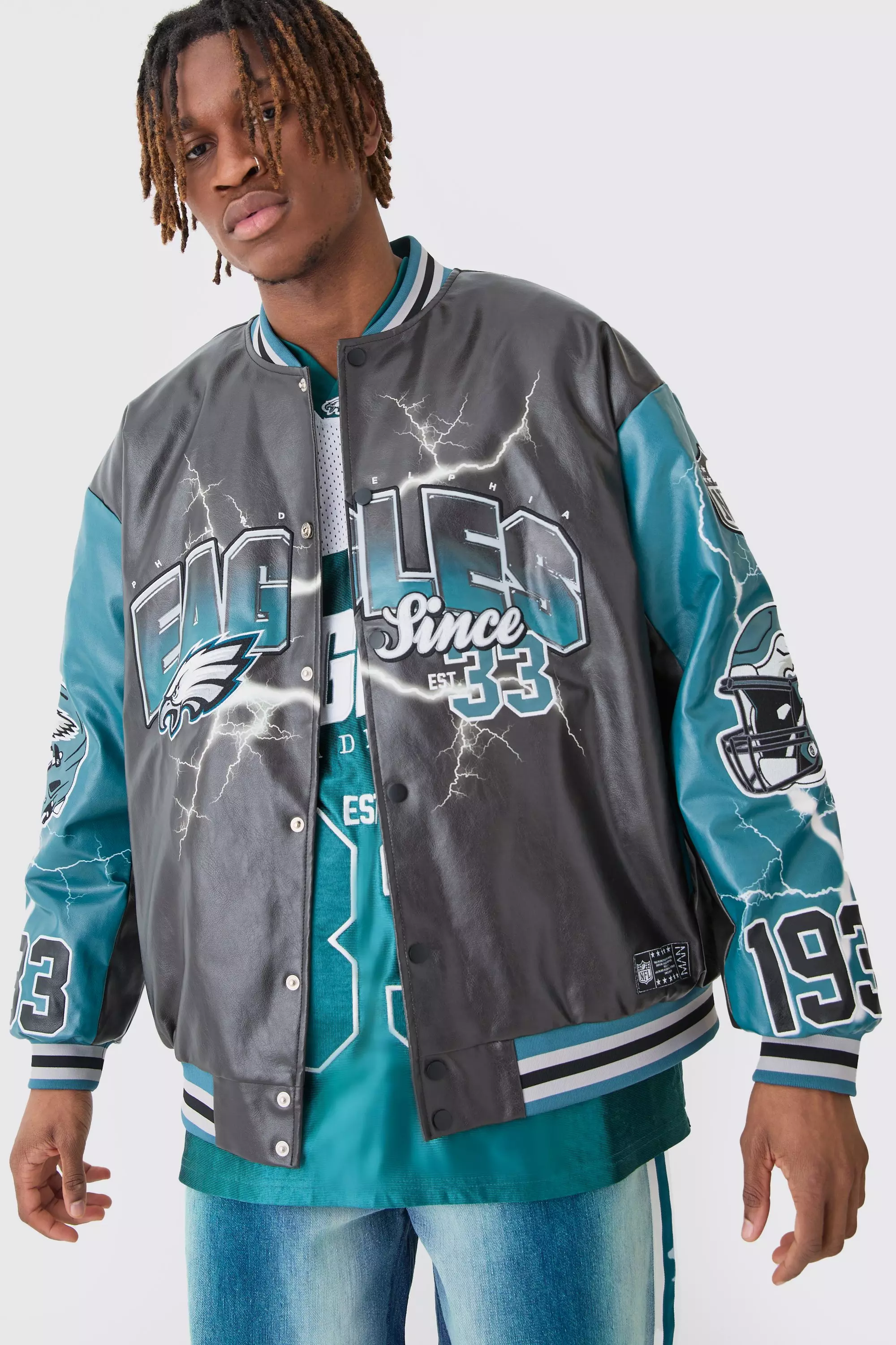 Chicago Oversize Baseball Jacket