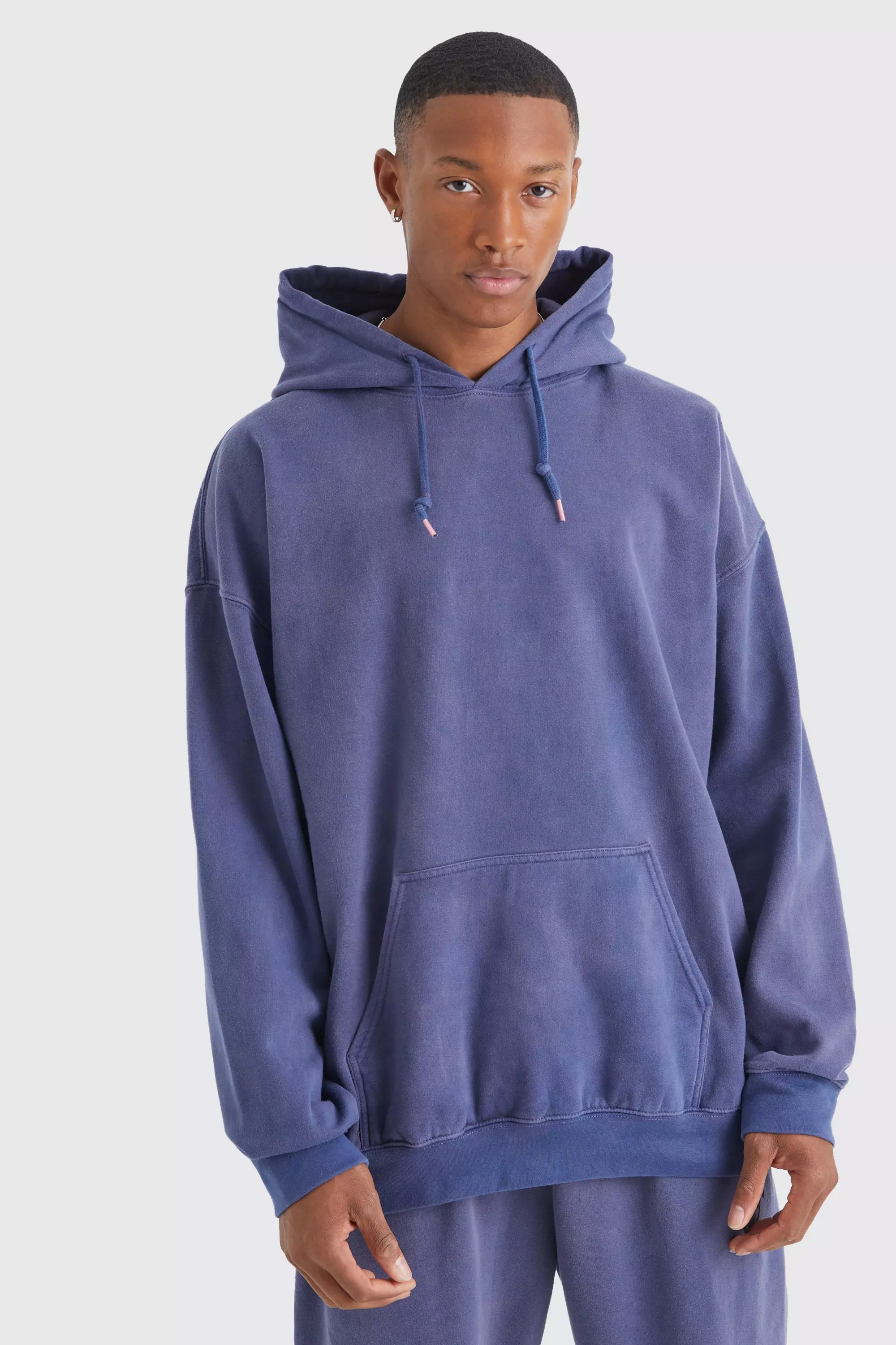 Oversized washed outlet hoodie