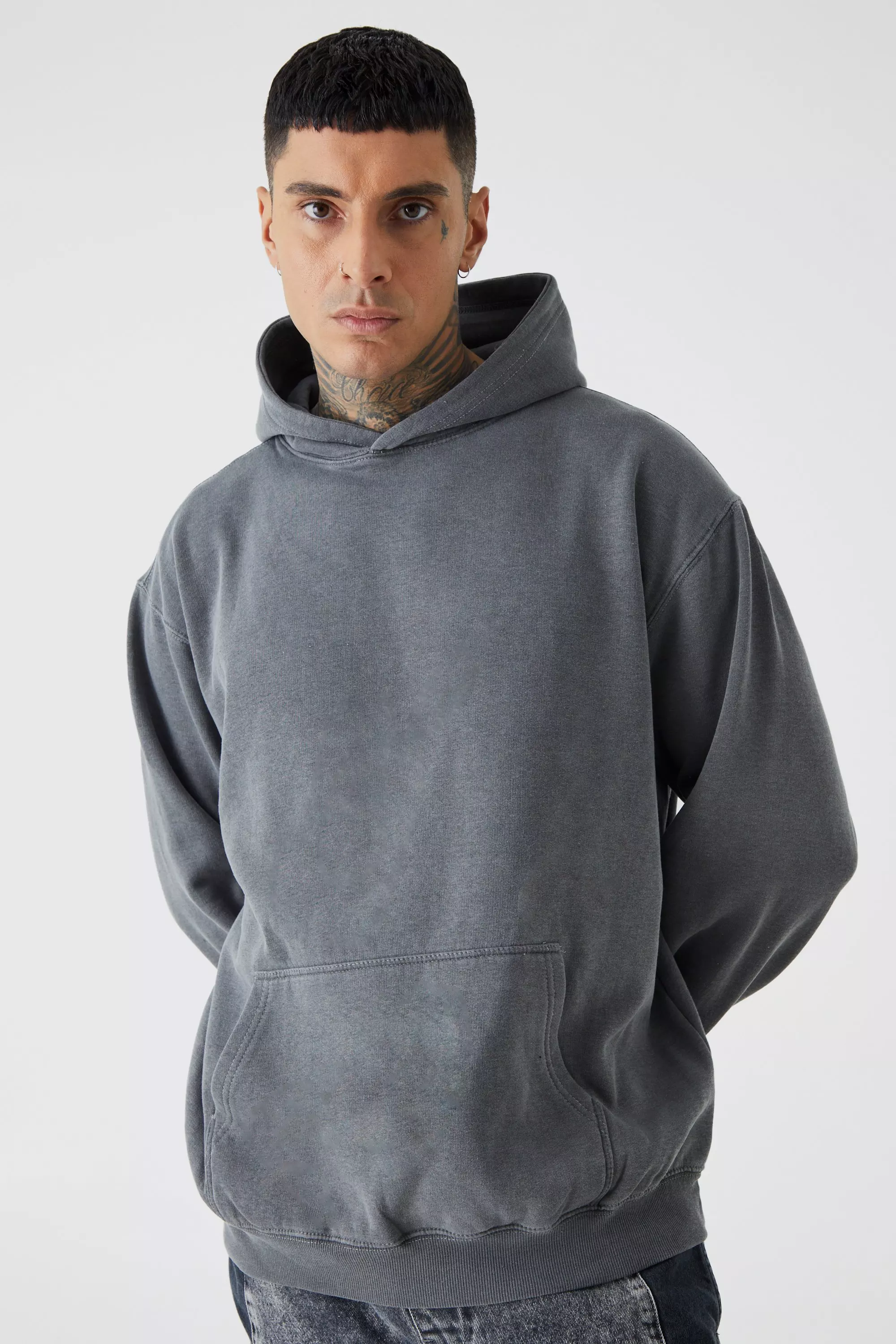 Build Your Brand BY074 - Sweat homme oversize