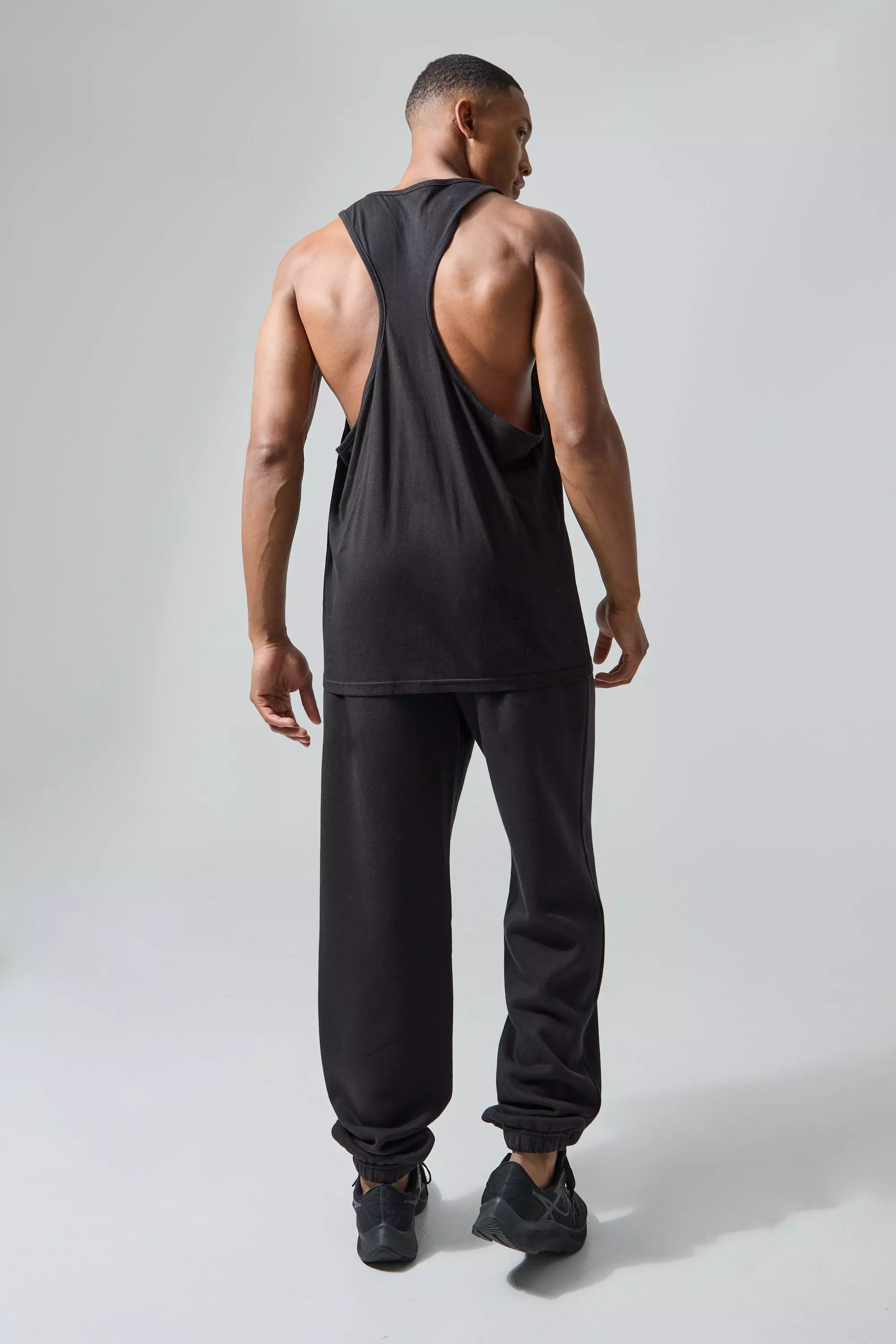 2-pack Regular Fit vest tops - Black - Men