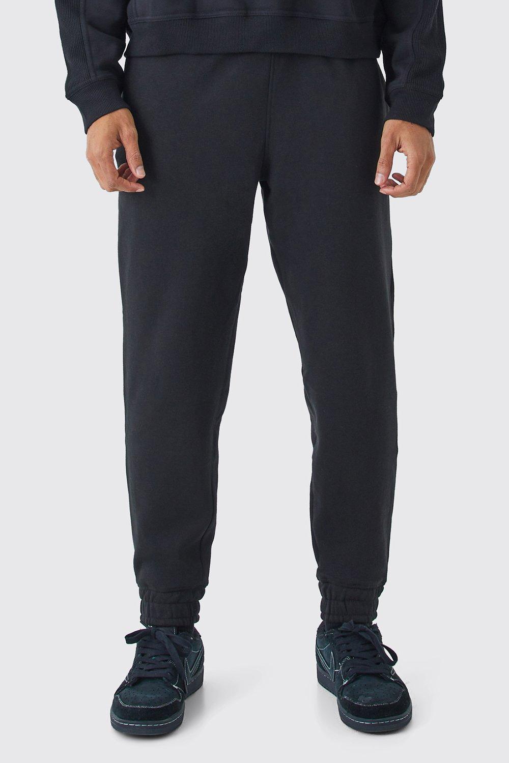 Pantaloni tuta Regular Fit, Nero