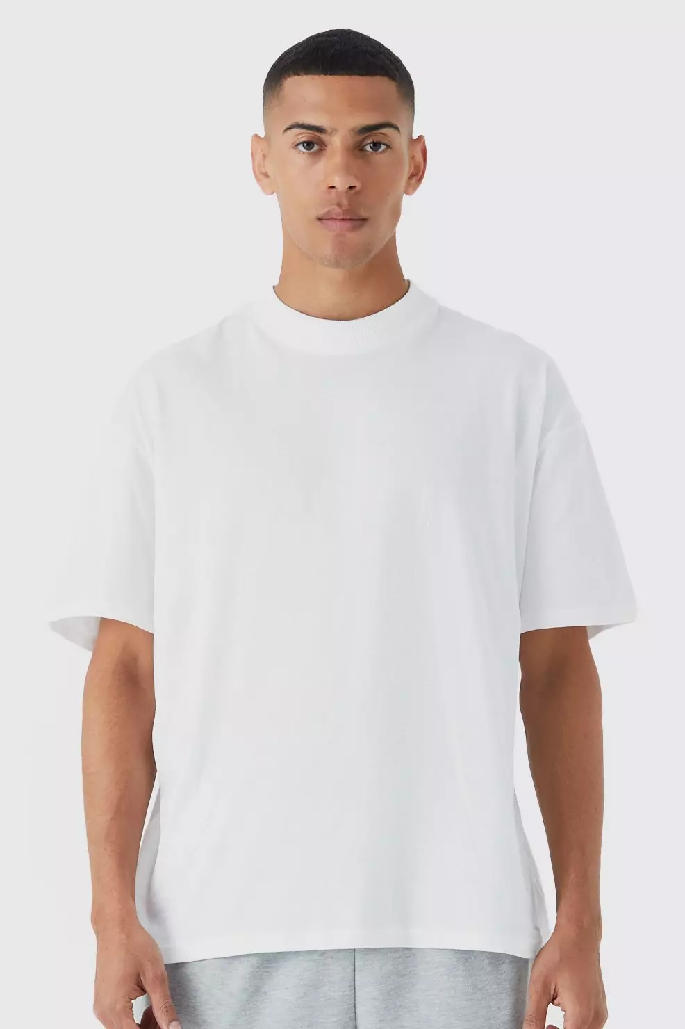 Oversized Extended Neck T-shirt