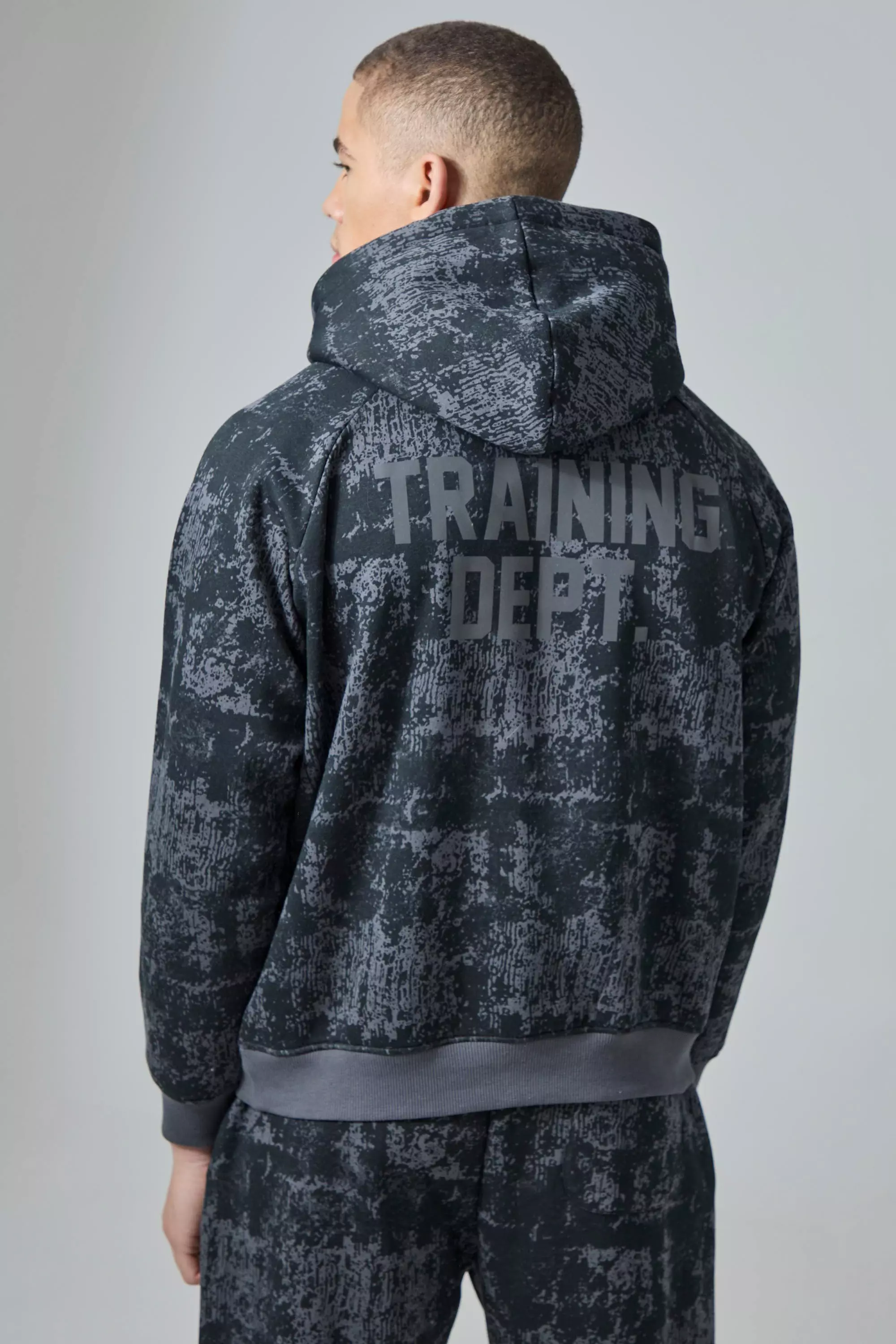 Camo workout hoodie sales