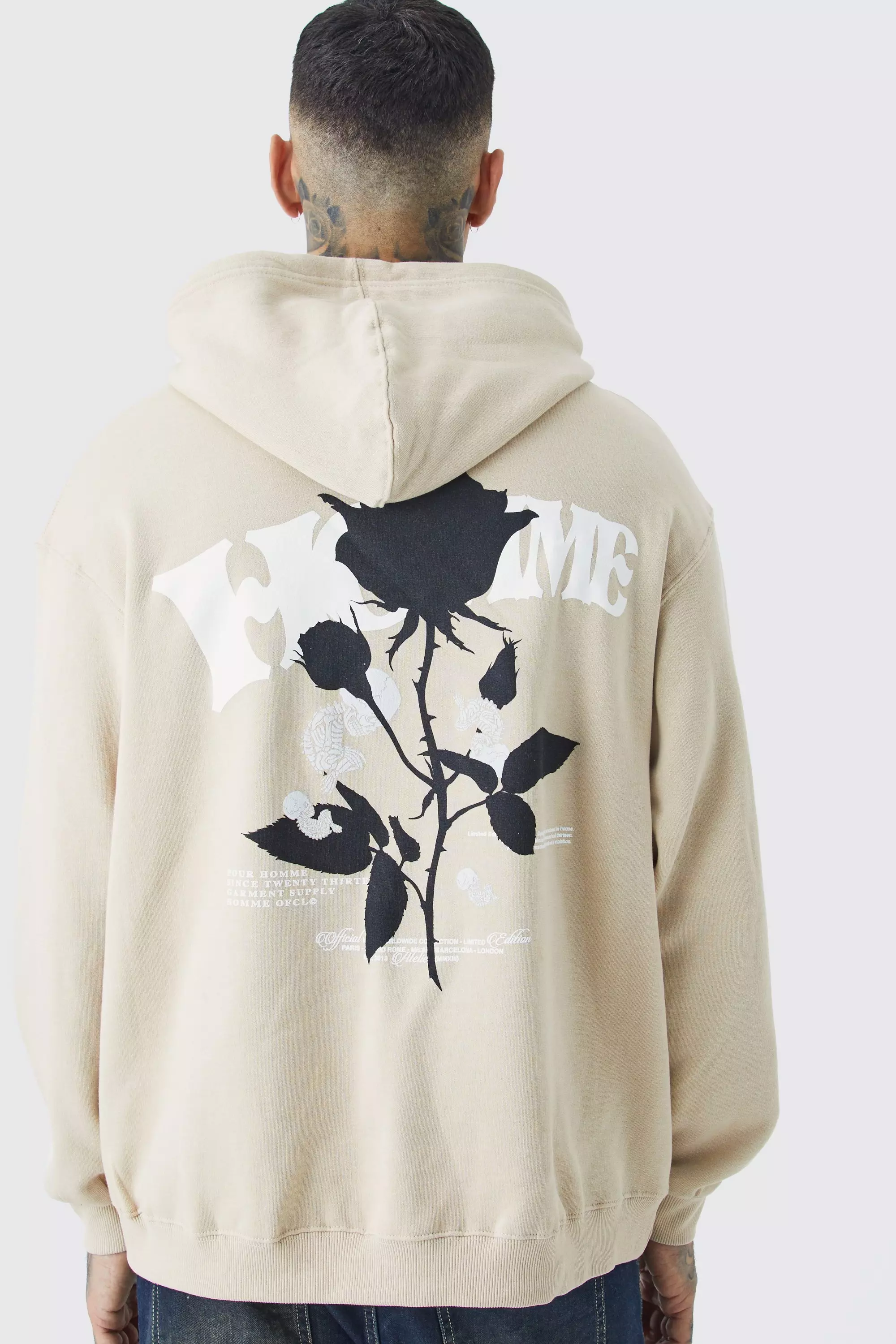 Hoodies homme rose new arrivals