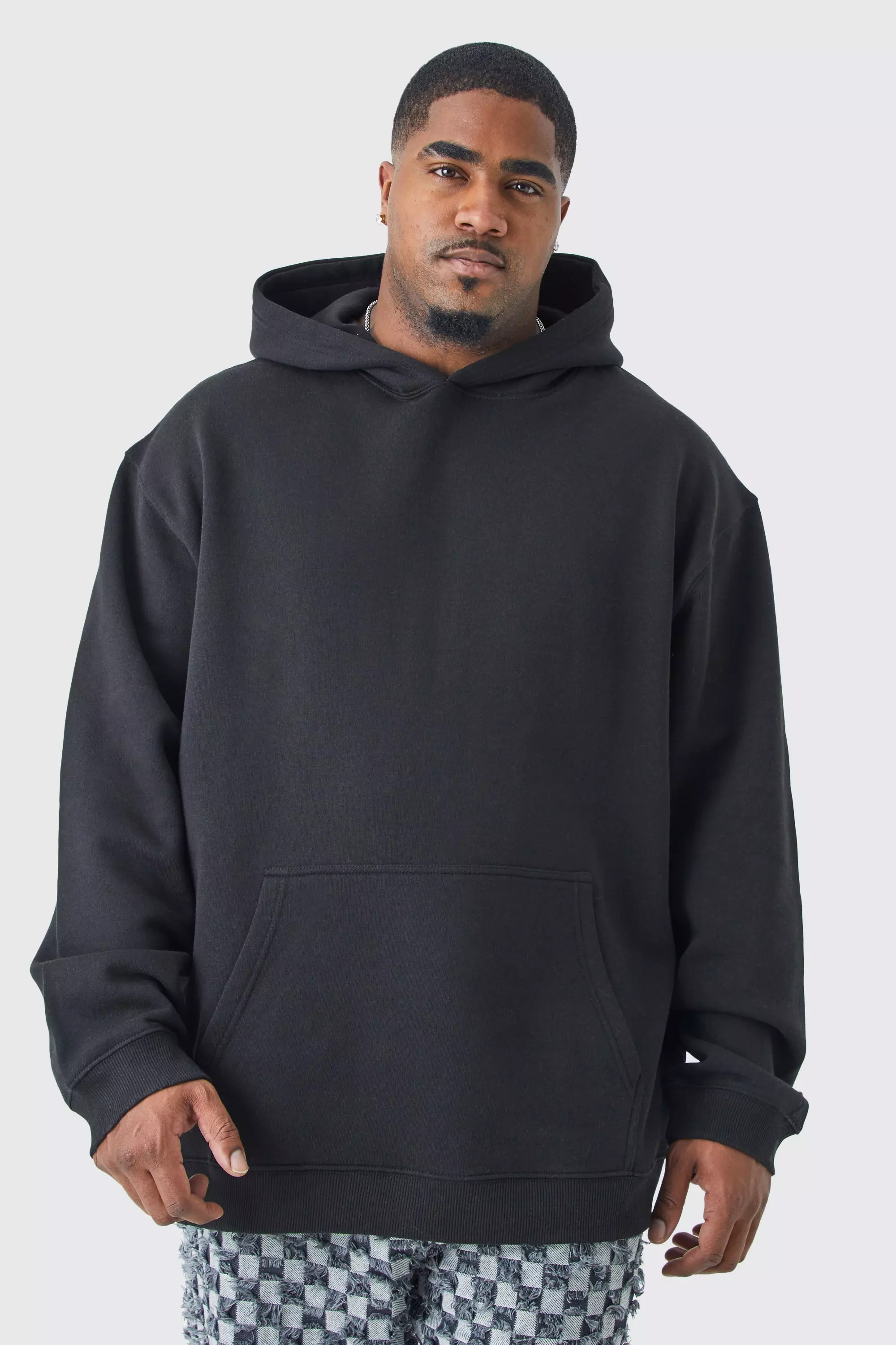 Black graphic 2025 oversized hoodie