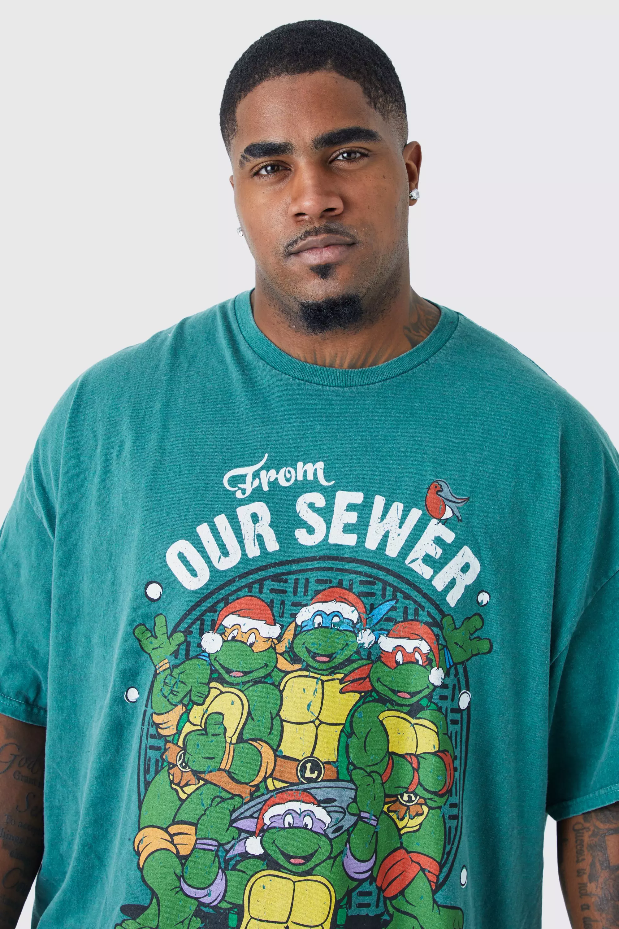 Teenage Mutant Ninja Turtles Christmas Holiday Wish List Long Sleeve T-Shirt