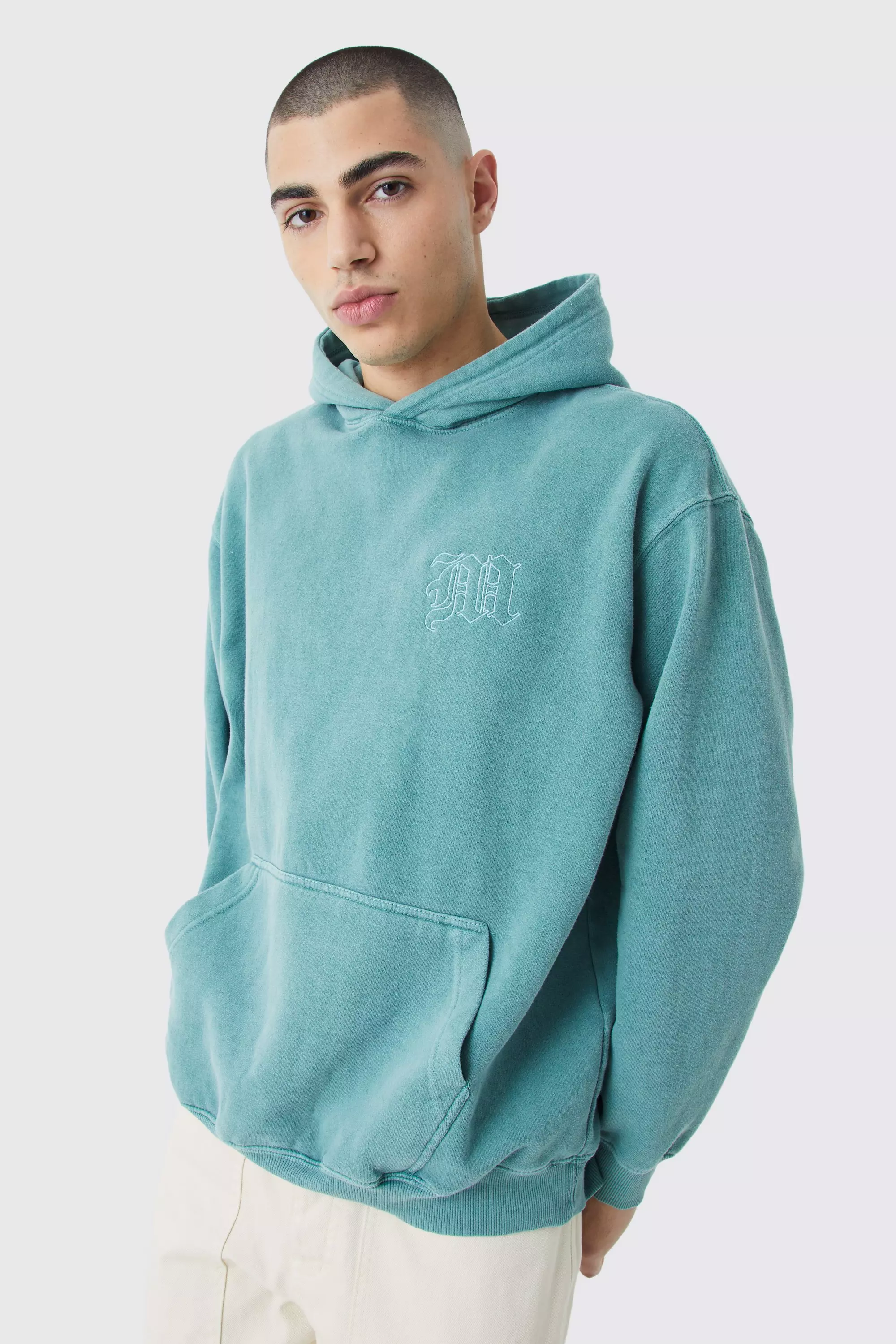 Oversized Washed Hoodie