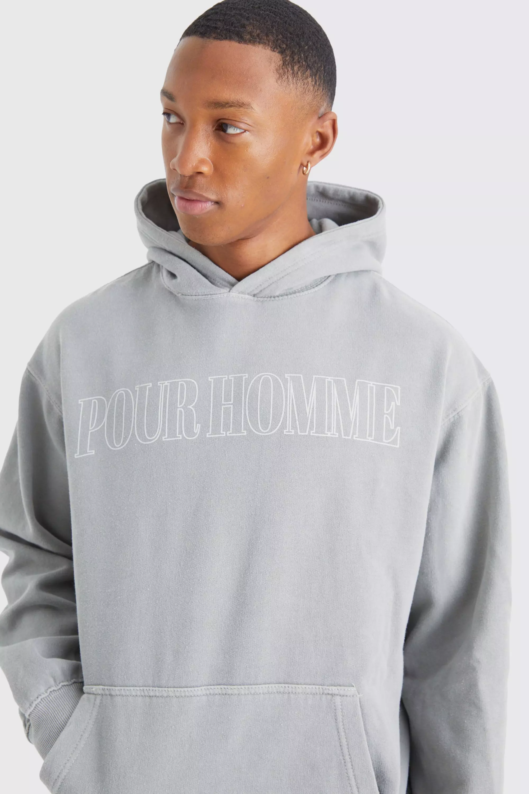 Boohooman worldwide online hoodie