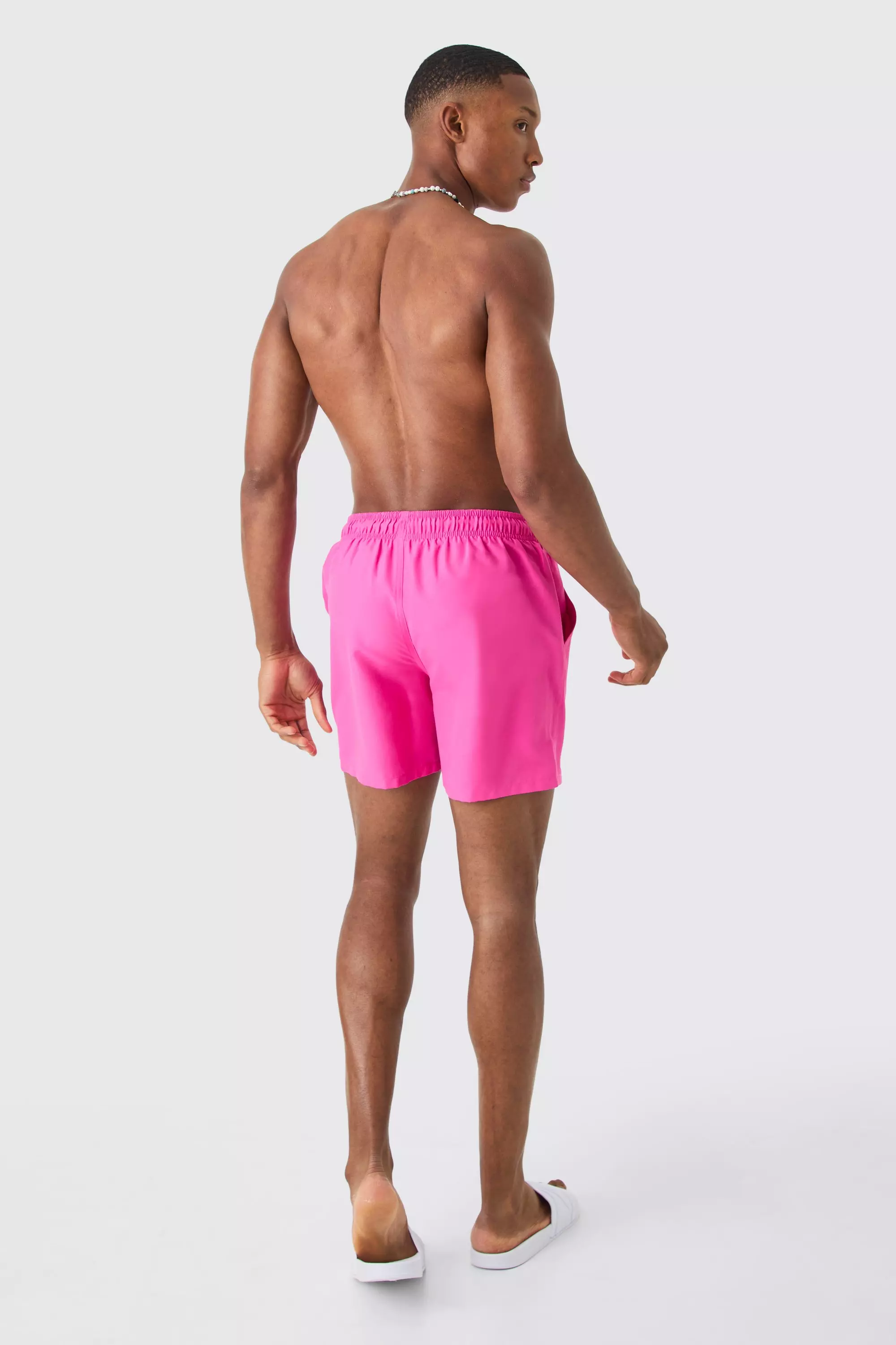 Swim Shorts - Neon pink - Men