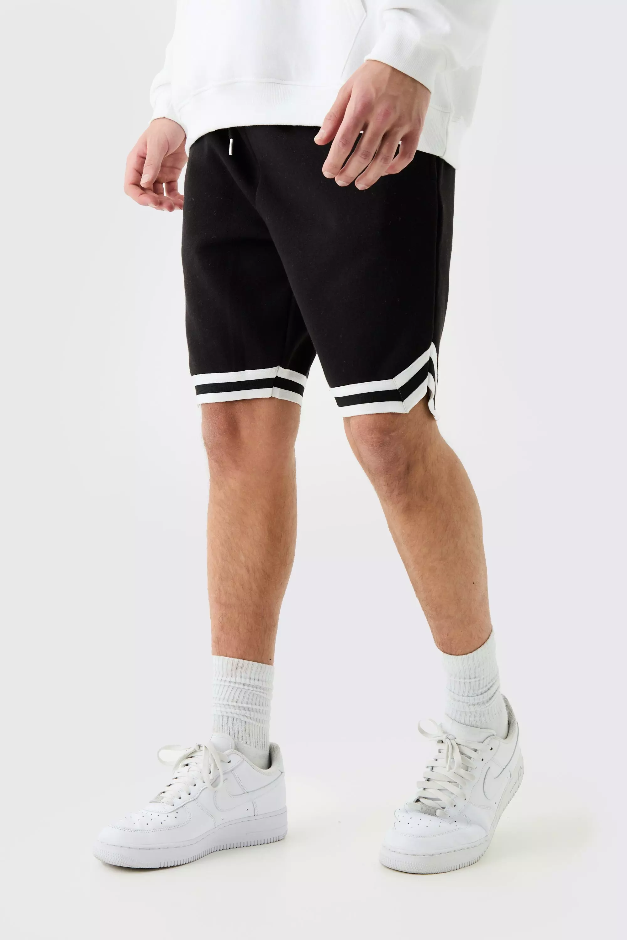 Basketball shorts hot sale and vans