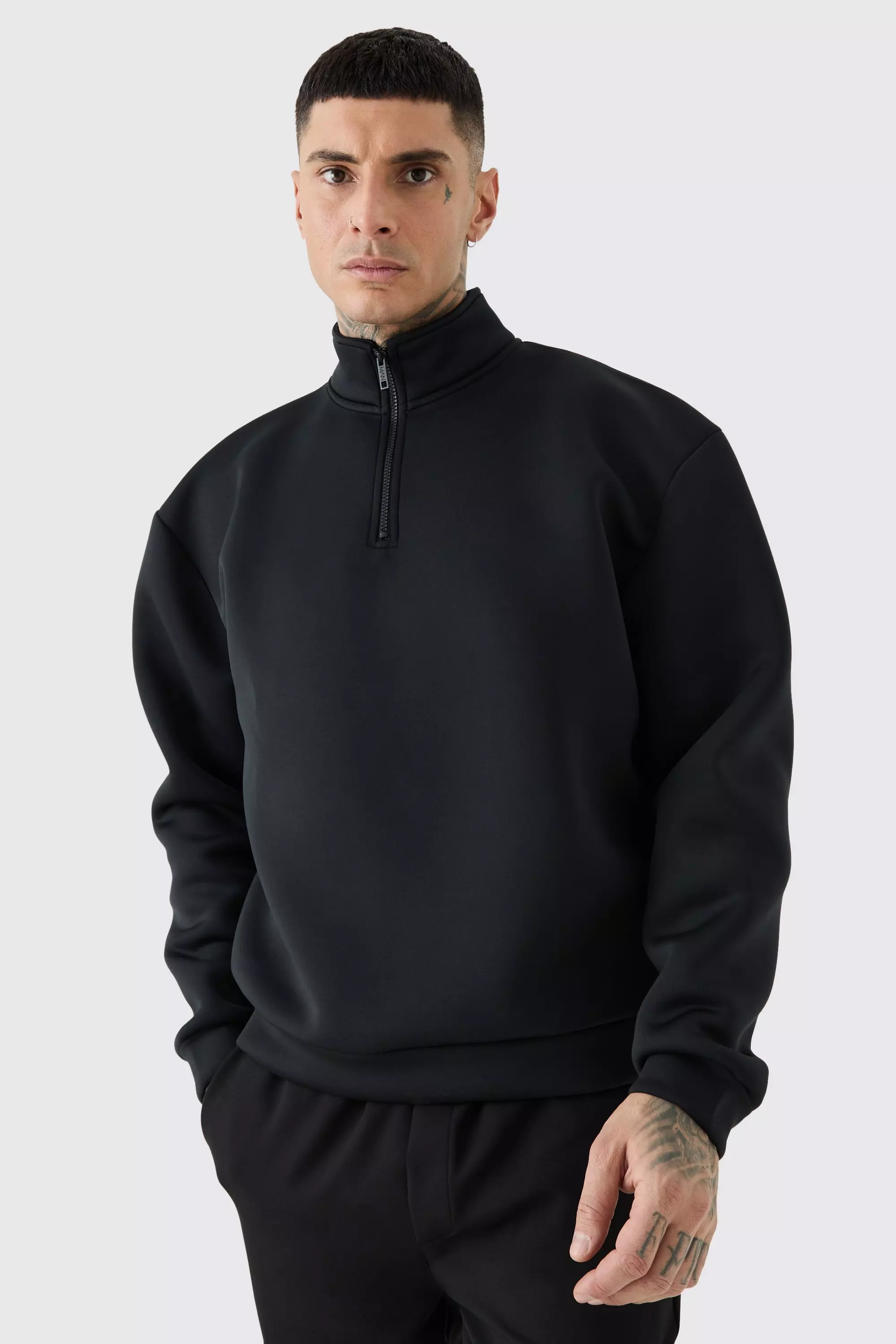 Bonded Scuba Oversized Hoodie