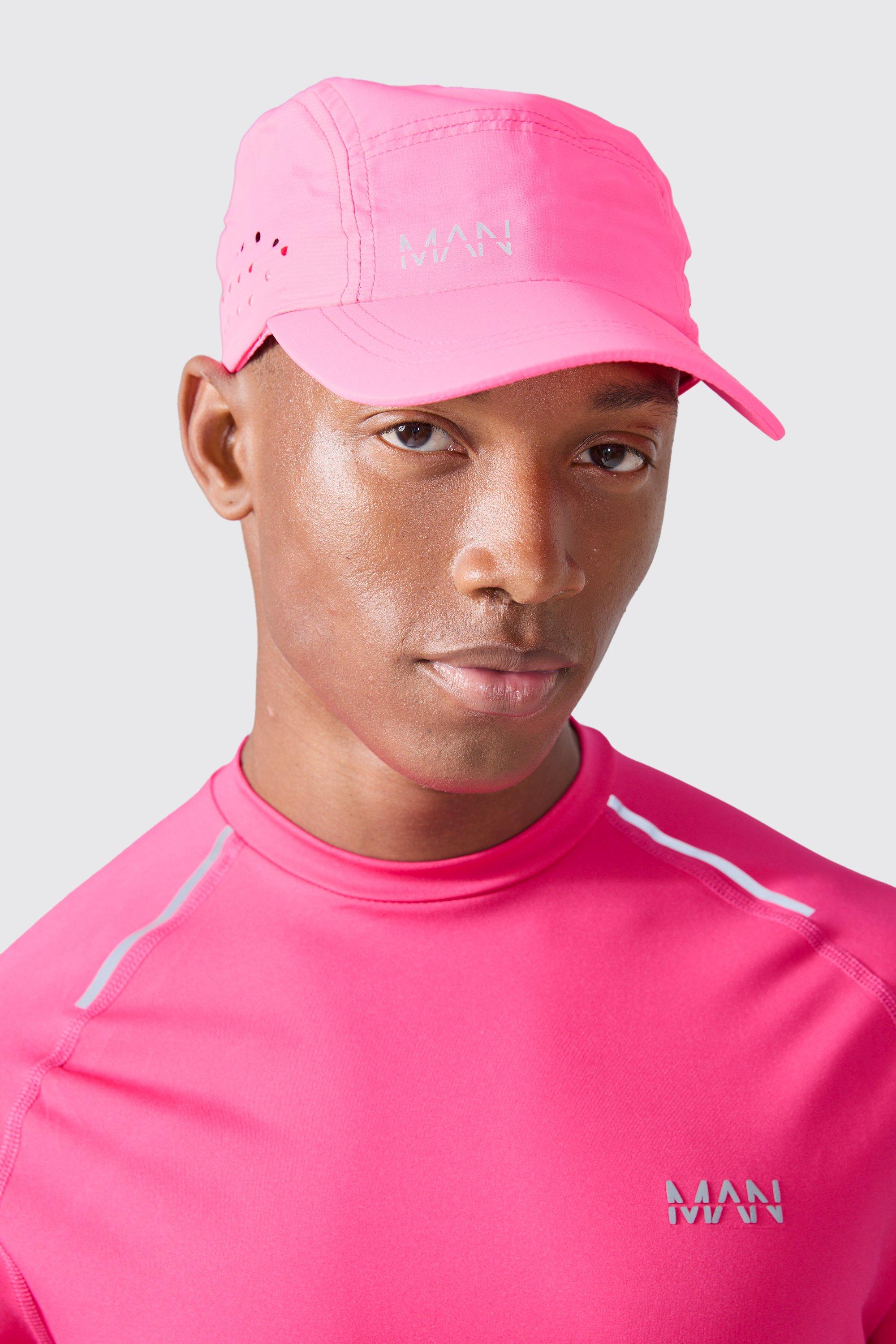 Image of Cappello da baseball Man Active traforato riflettente, Pink