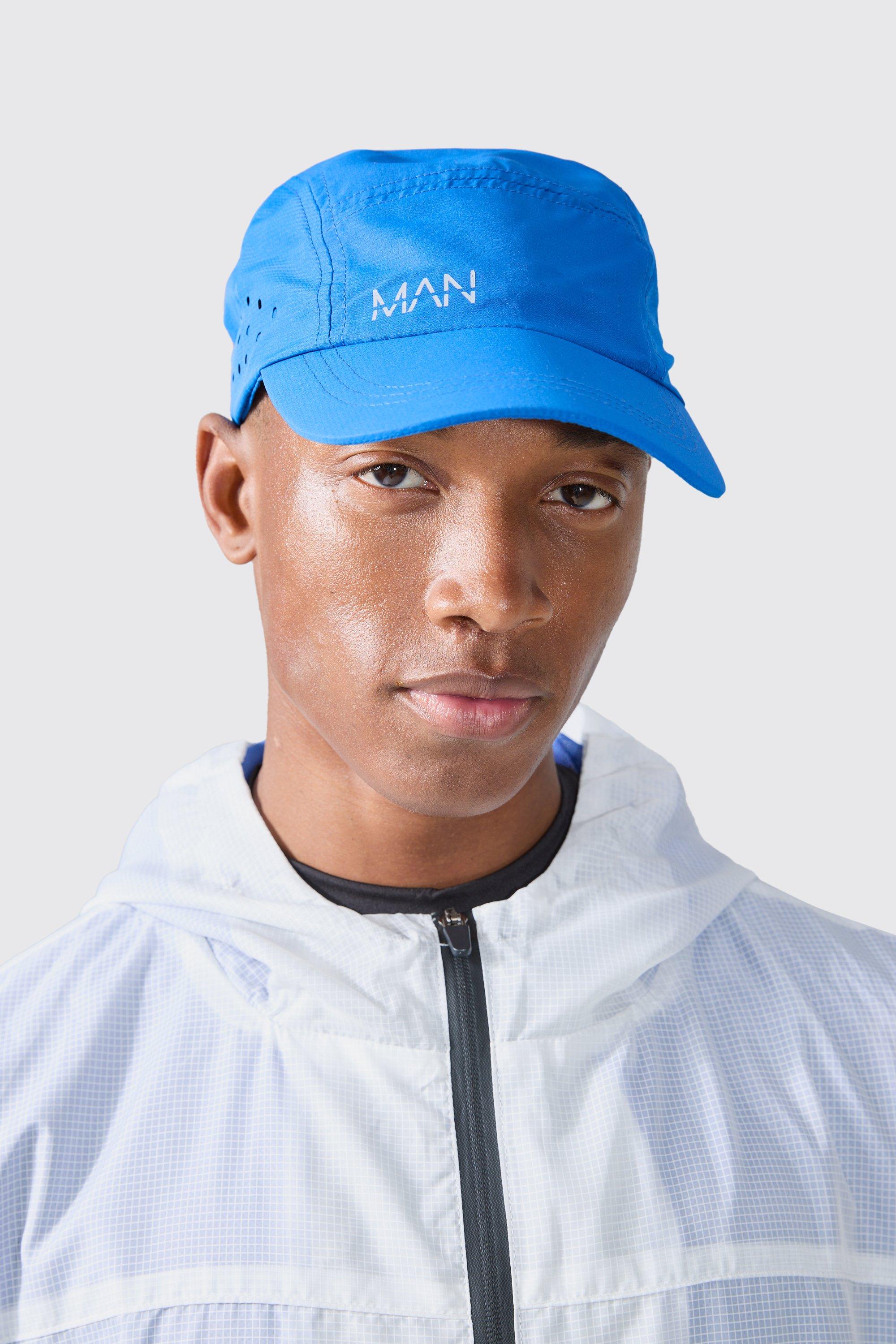 Image of Cappello da baseball Man Active traforato riflettente, Azzurro