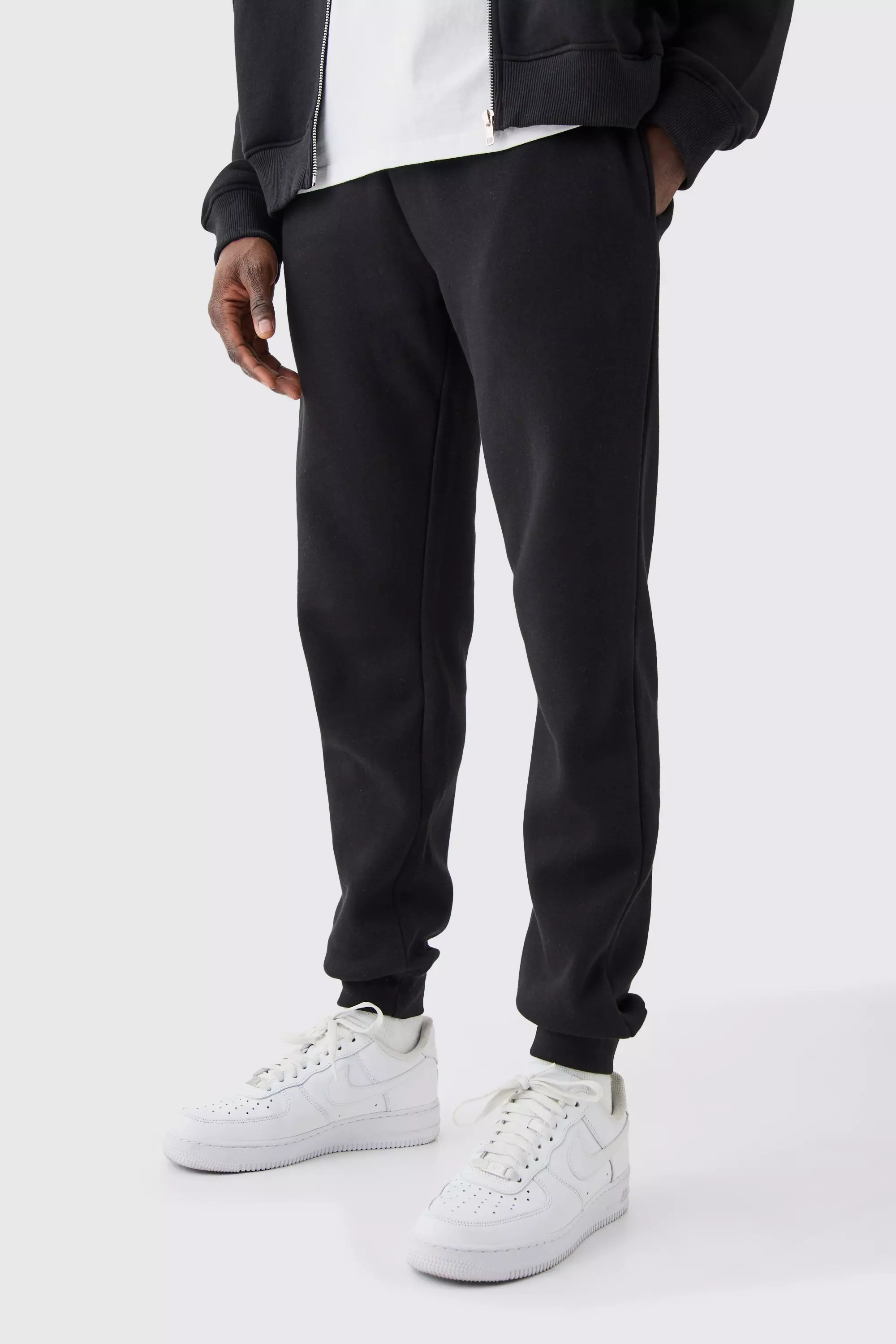 Basic black sale joggers