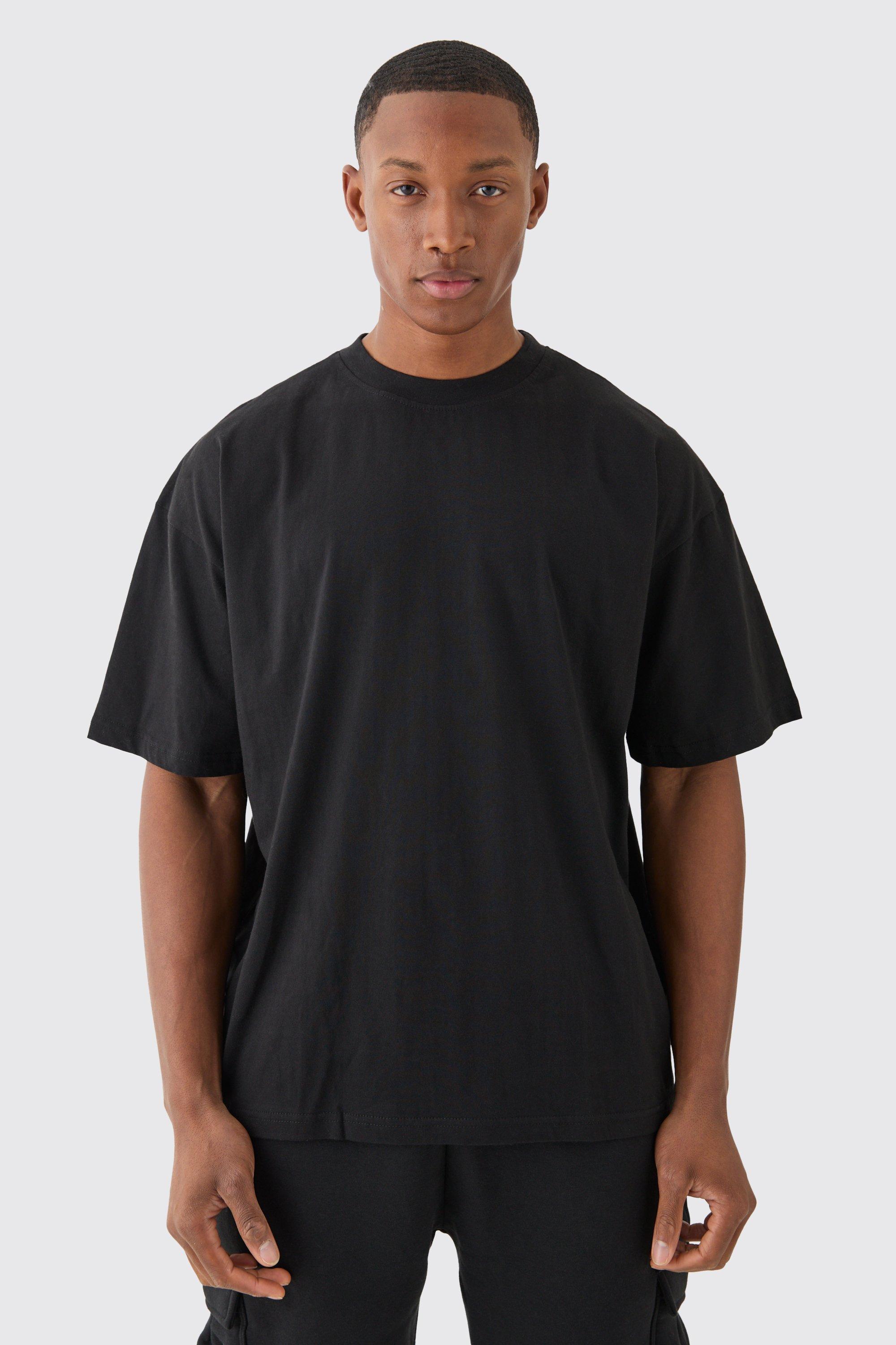 Image of T-shirt oversize - set di 2 paia, Nero