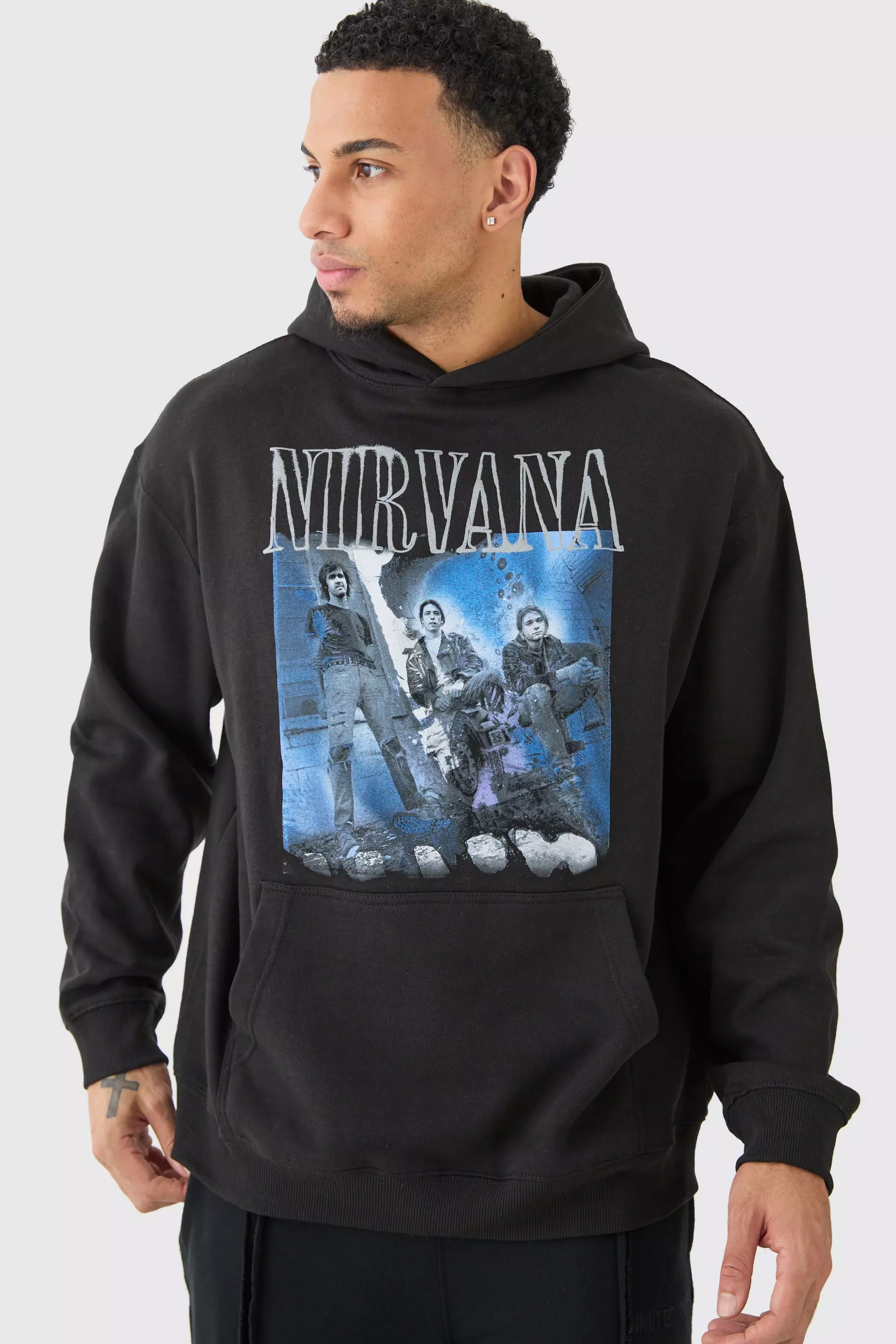 Oversized clearance band hoodie