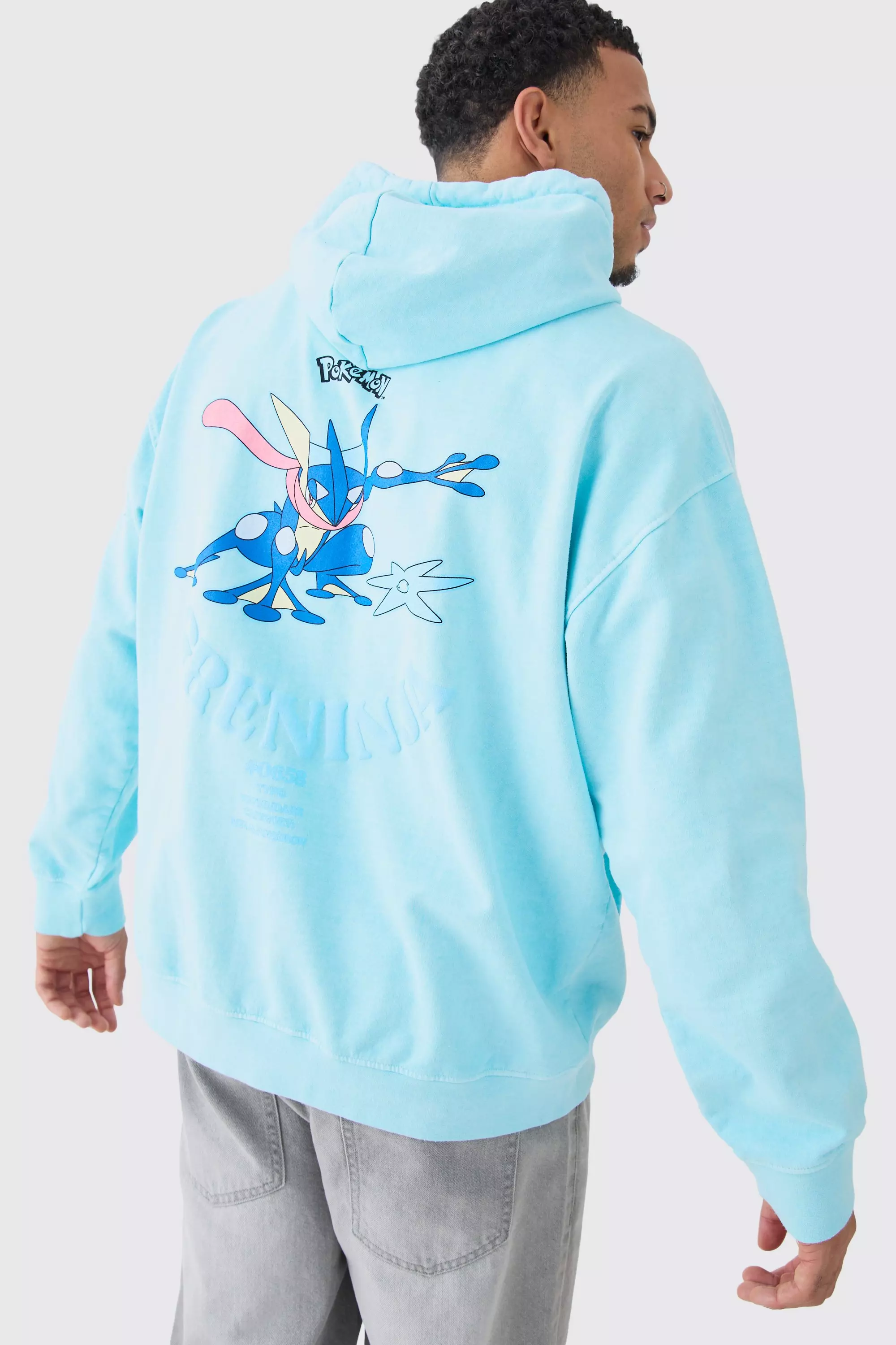 POKÉMON ™ HOODIE SWEATSHIRT - Blue / Gray