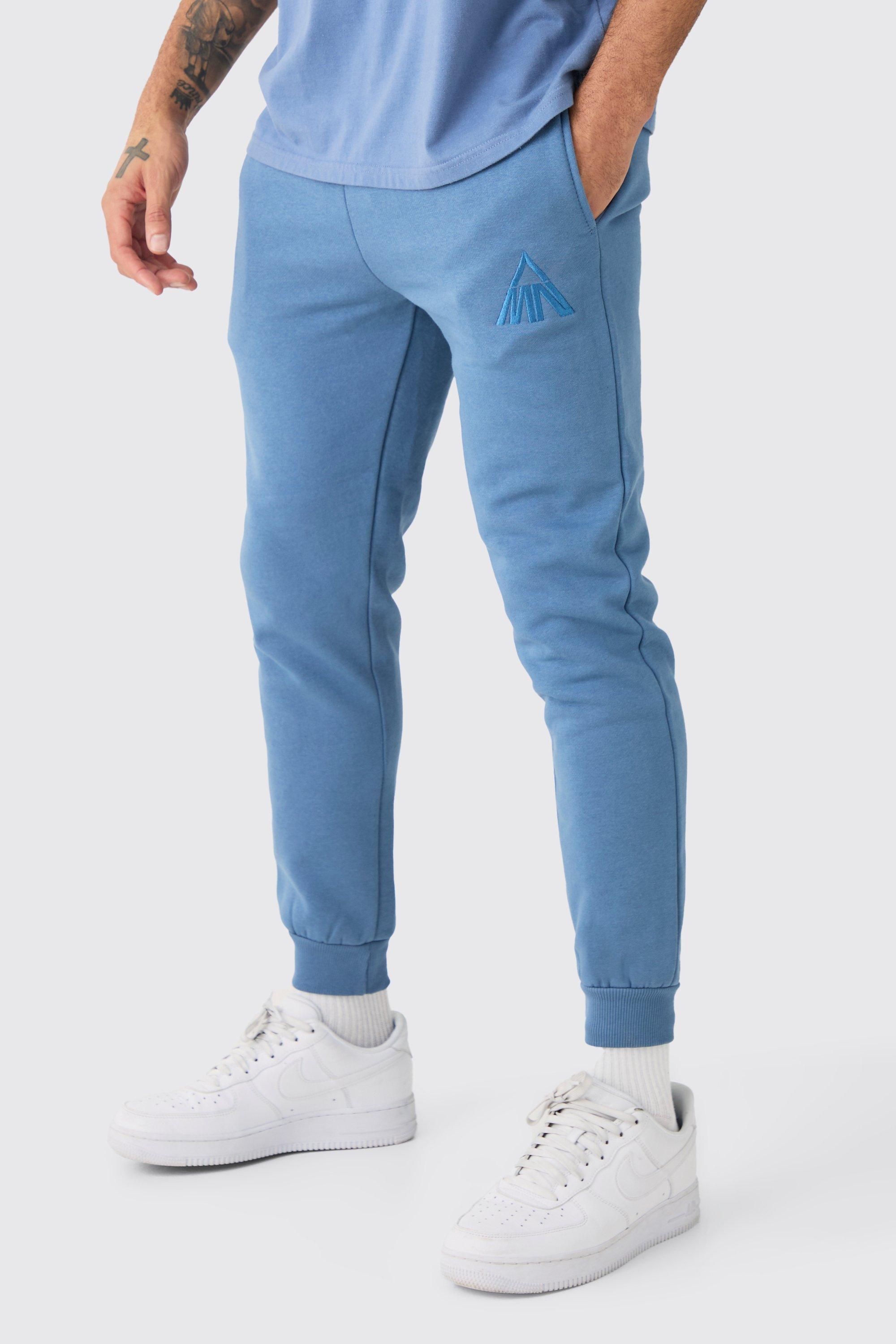 Image of Pantaloni tuta Man Basic Regular Fit, Azzurro