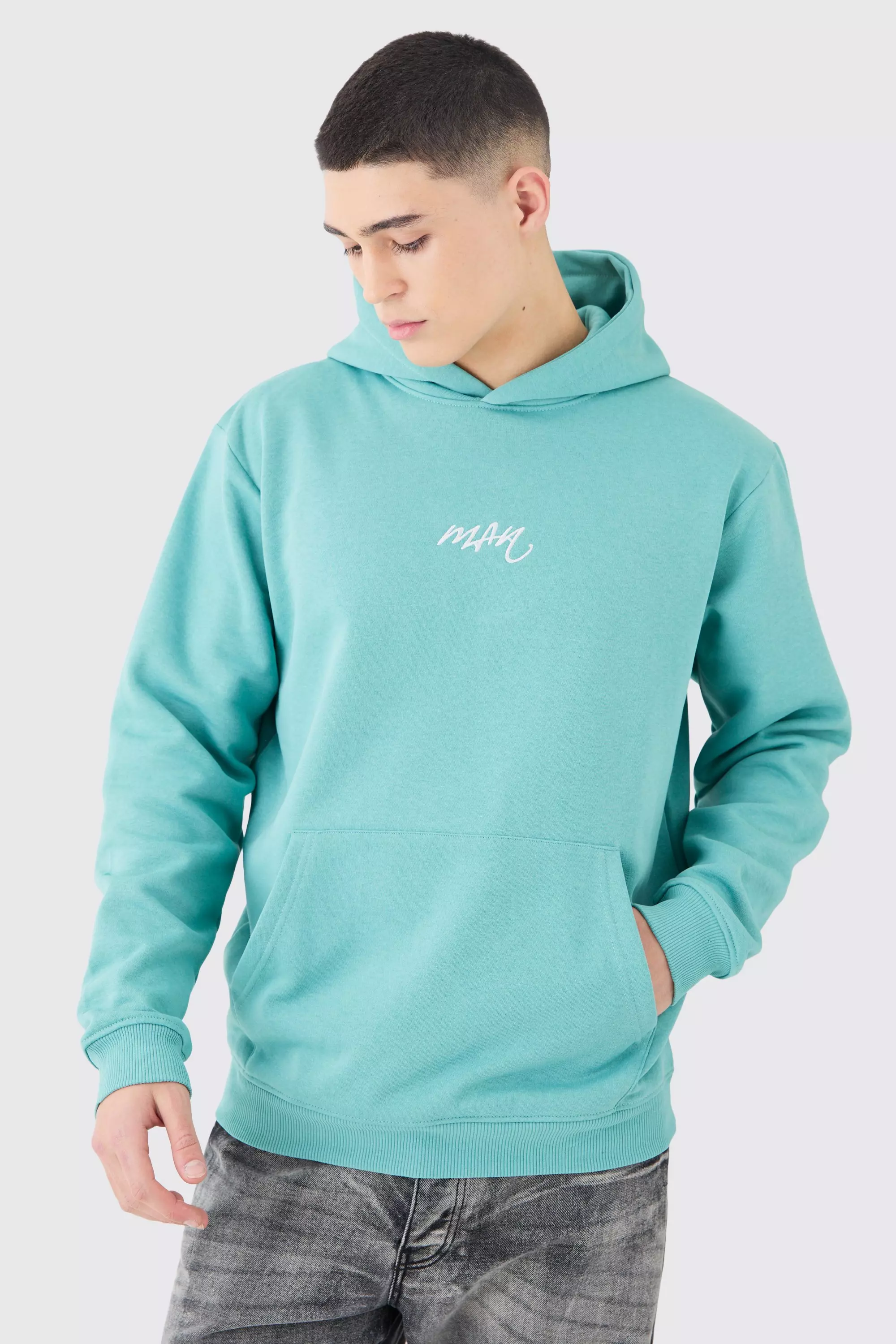 Man Over The Head Basic Hoodie