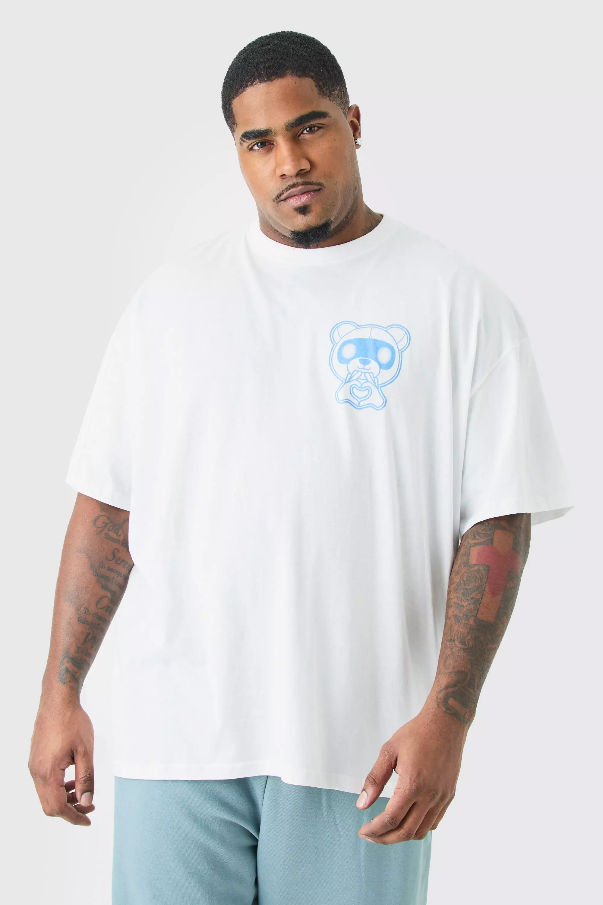 Oversized Ofcl Man Teddy Graphic T-shirt