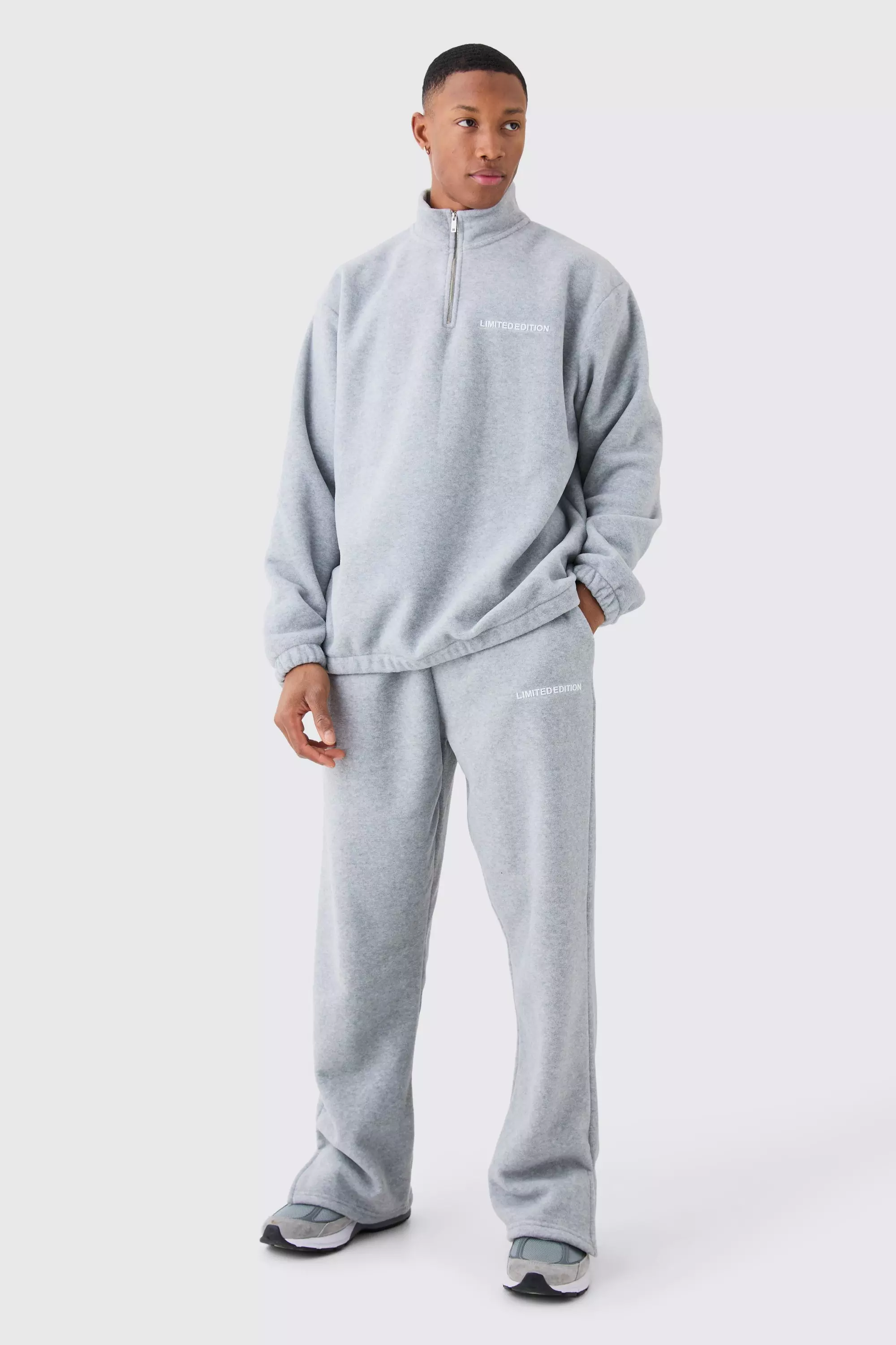 Grey champion clearance tracksuit