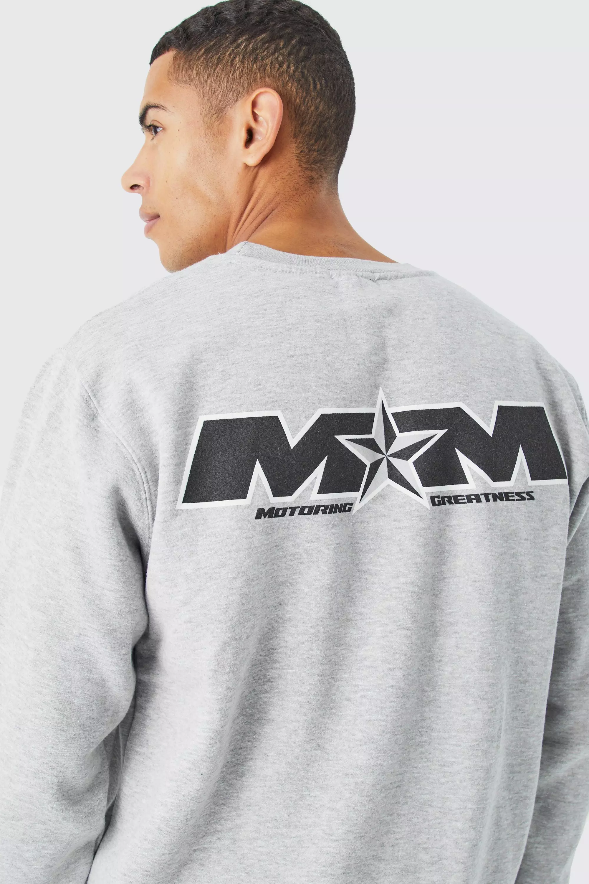 Sweatshirt moto clearance