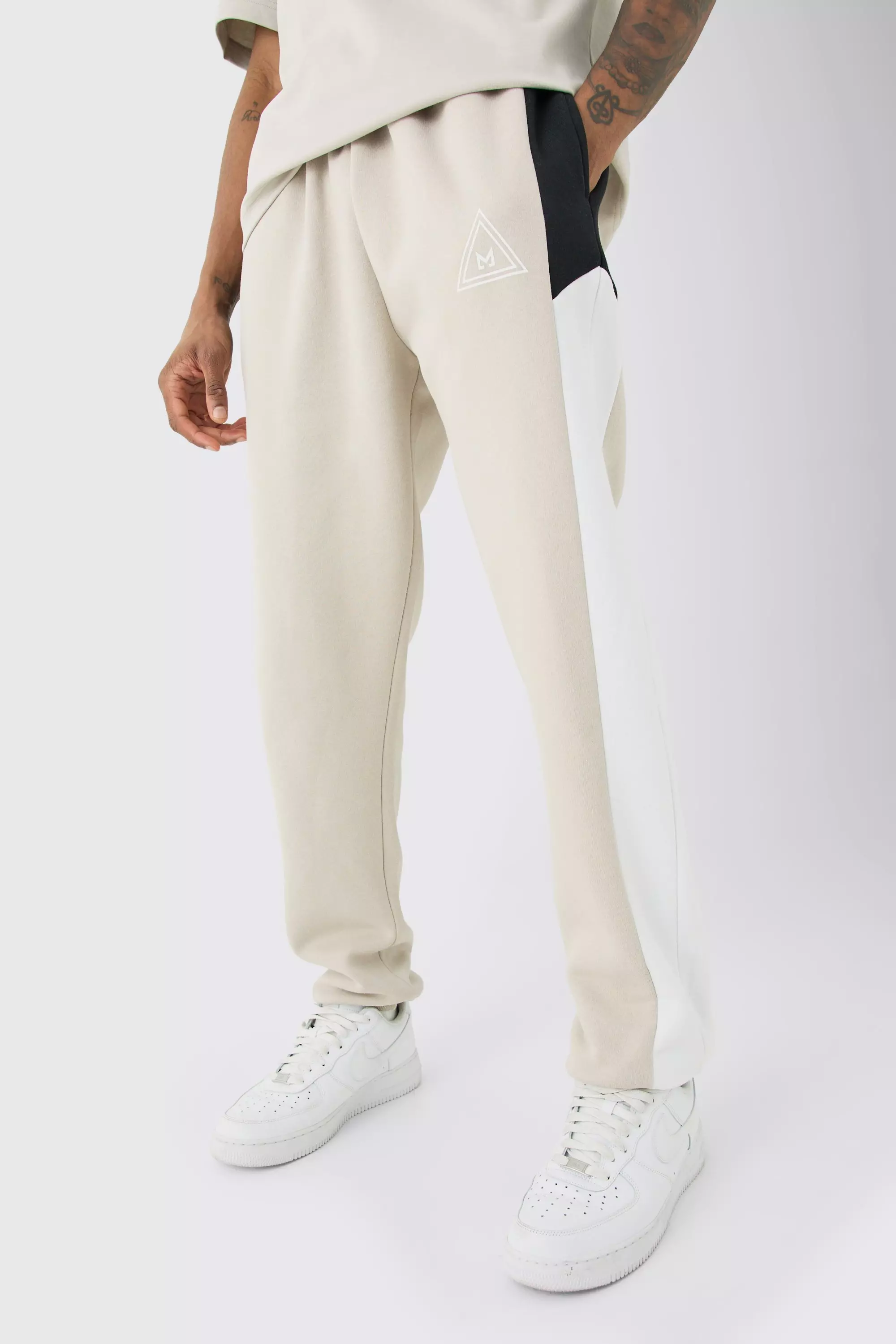 Stone store colour joggers