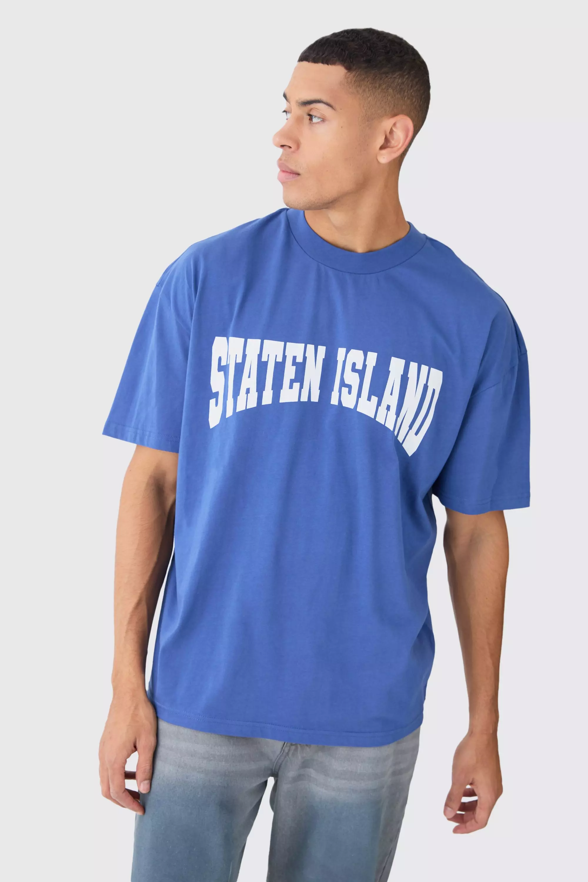 island blue t shirt