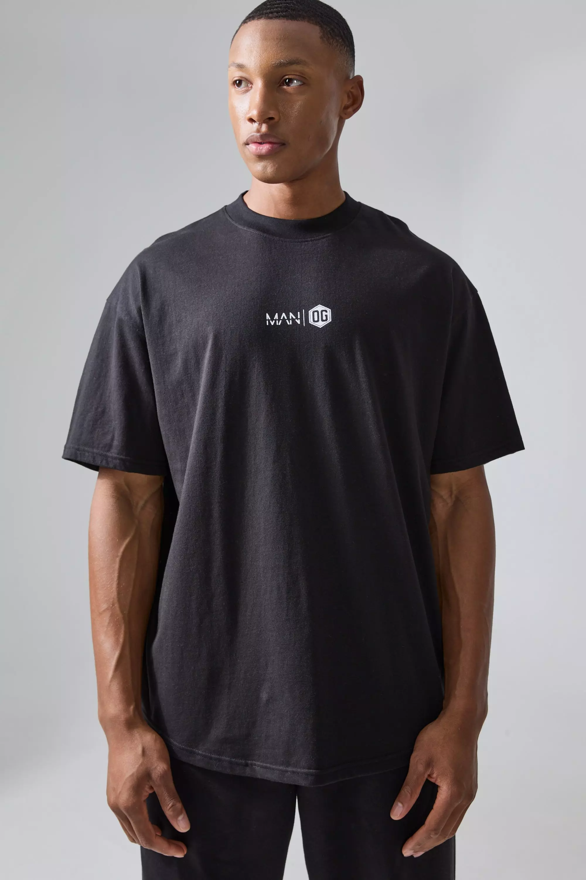 Man Active X Og Gym Oversized Extended Neck T-shirt