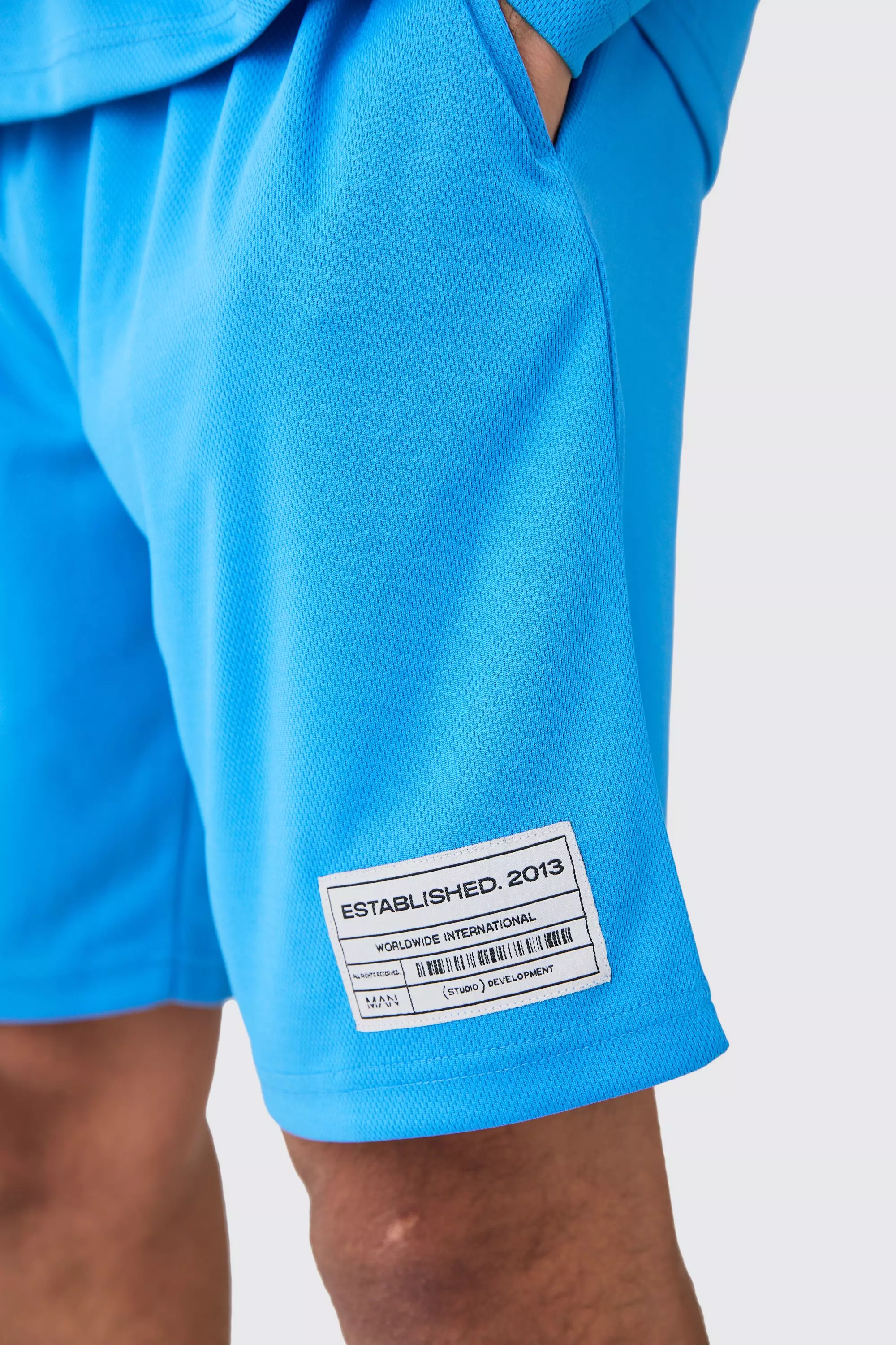 Polo mesh outlet shorts