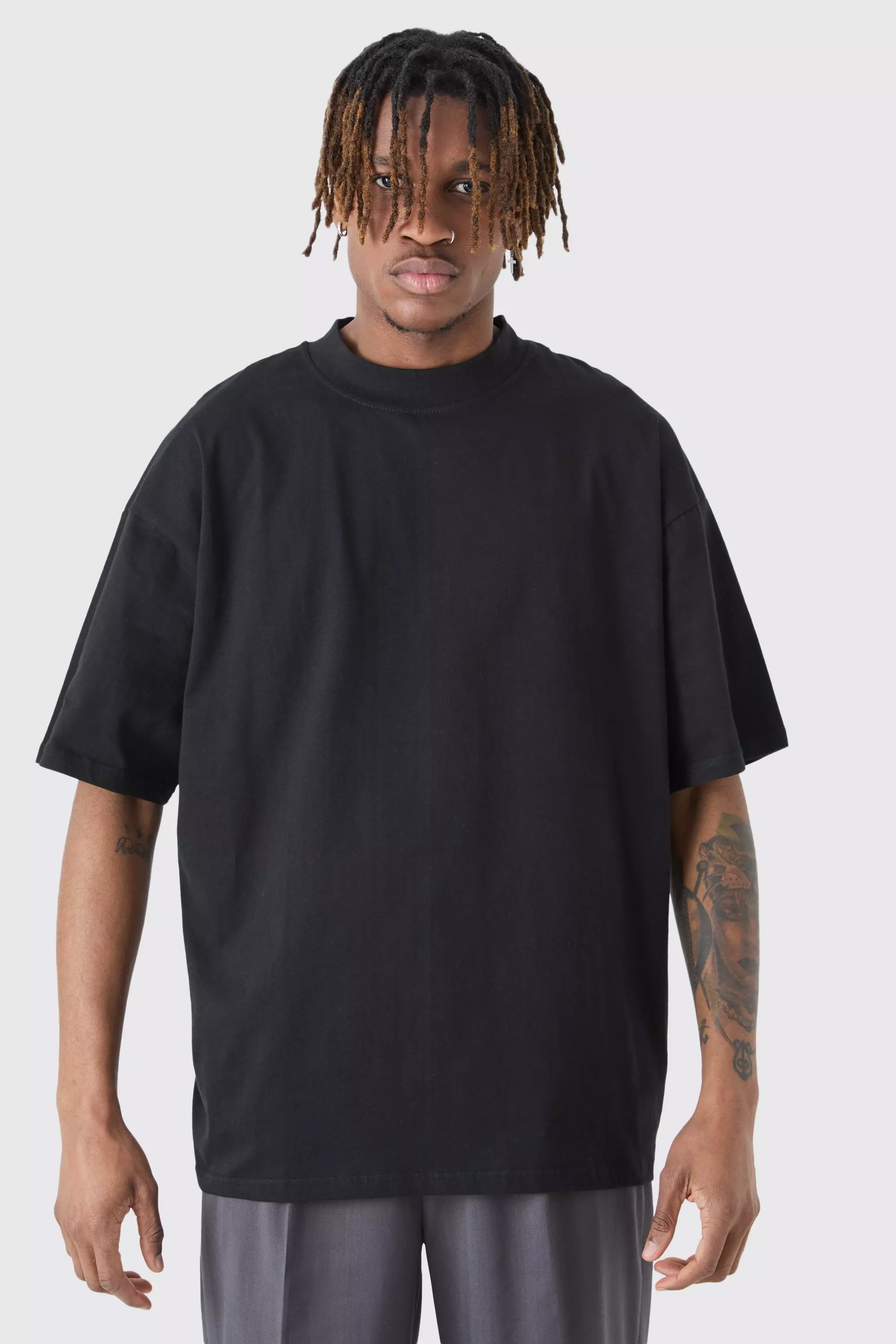 Zwart oversized best sale t shirt
