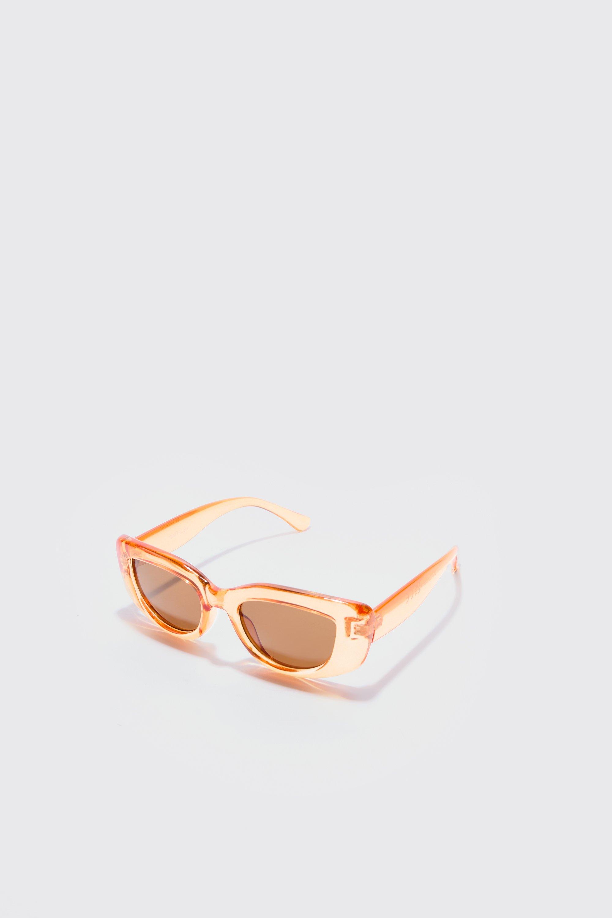 Image of Retro Sunglasses In Brown, Brown
