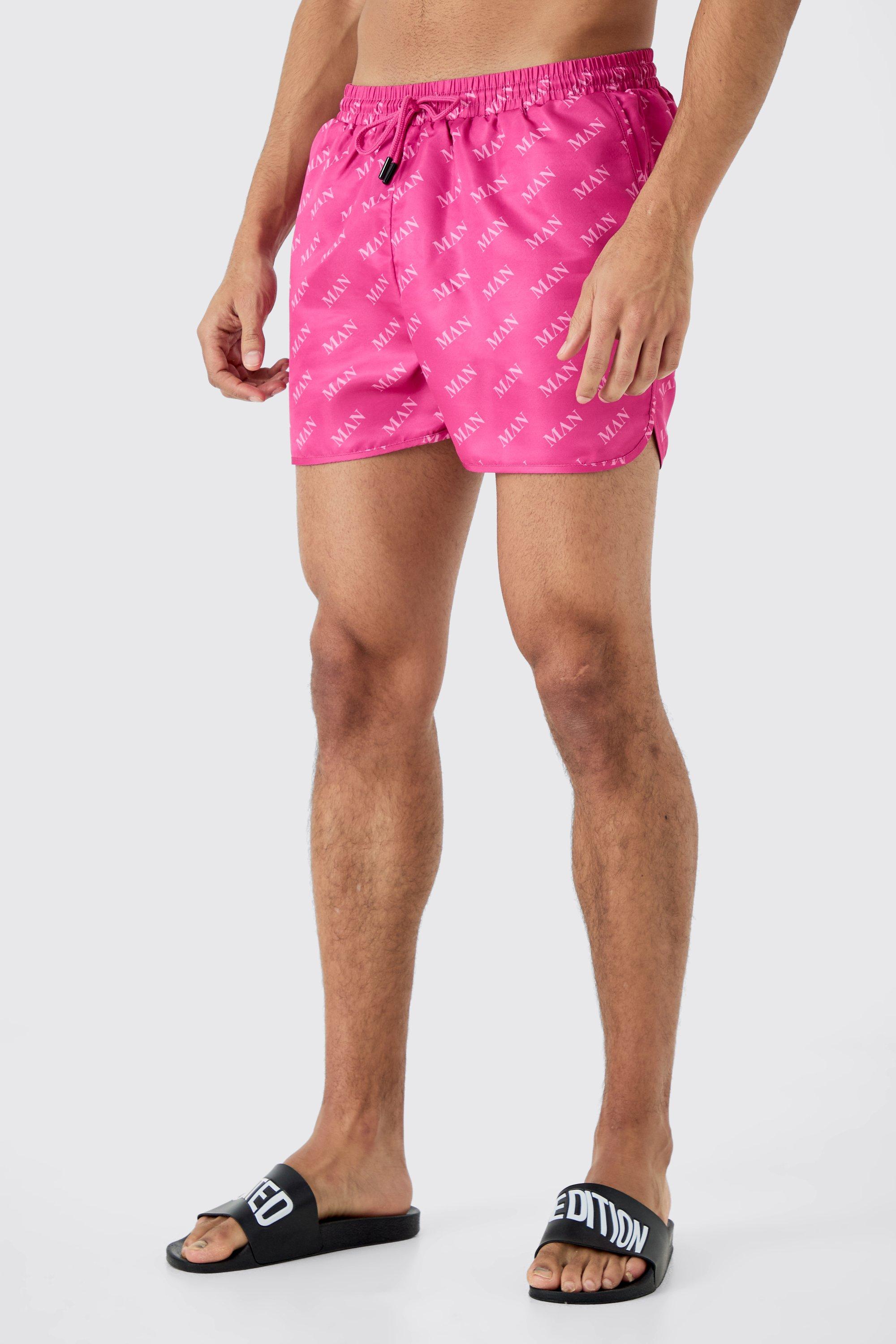 Image of Pantaloncini da bagno Runner Man, Pink
