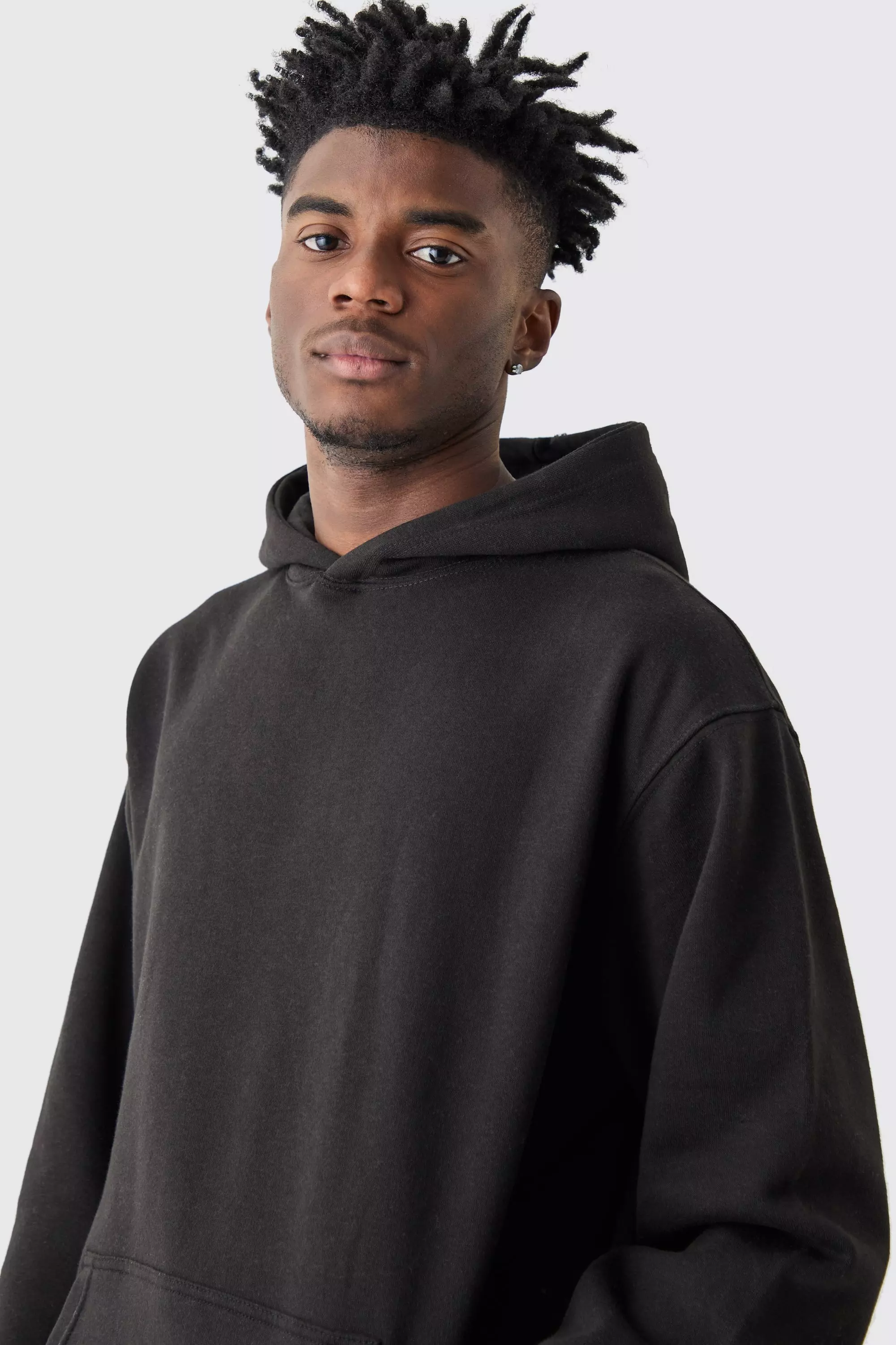 Boohooman teddy online hoodie