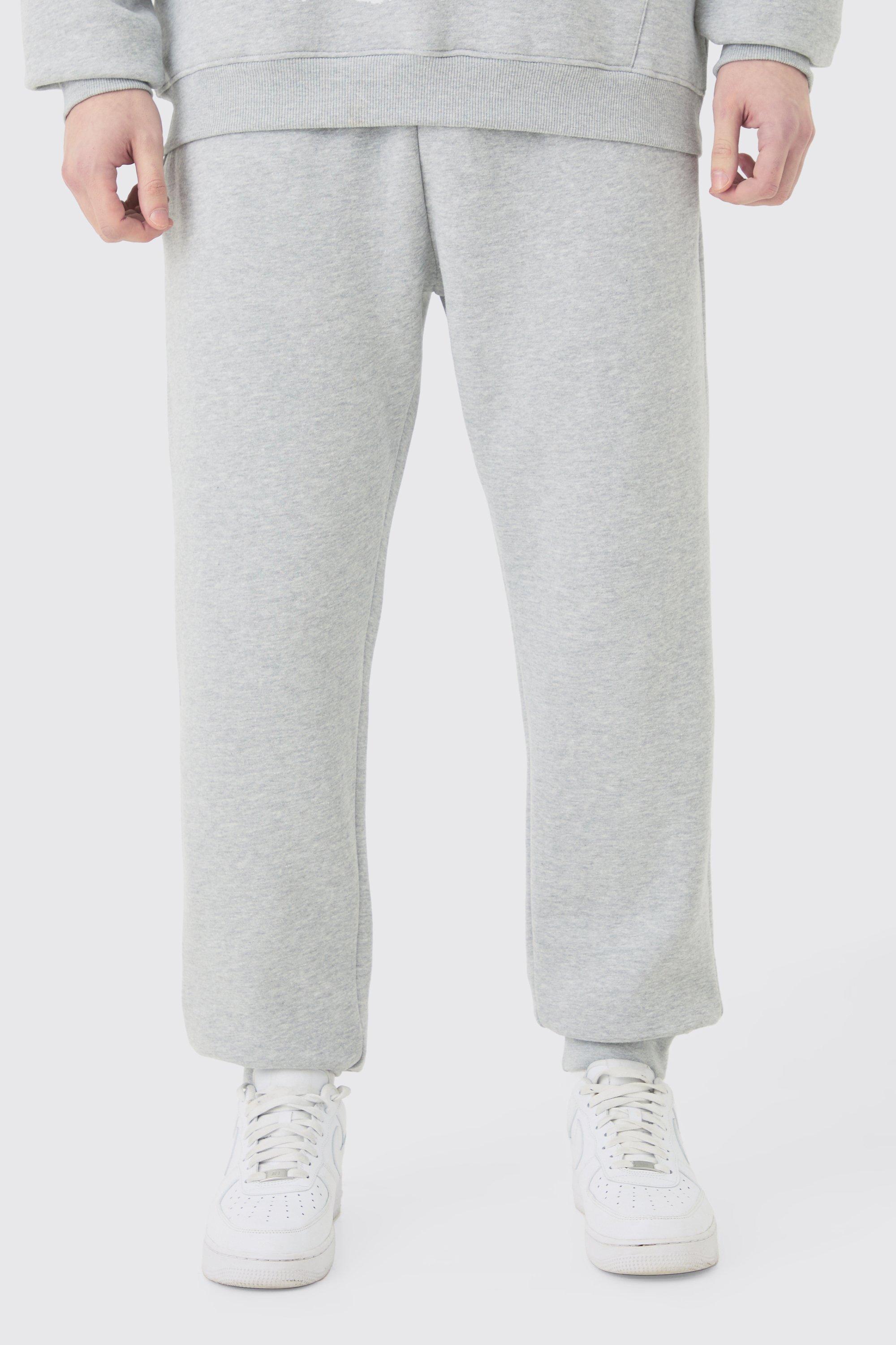 Image of Tall Basic Jogger In Grey Marl, Grigio