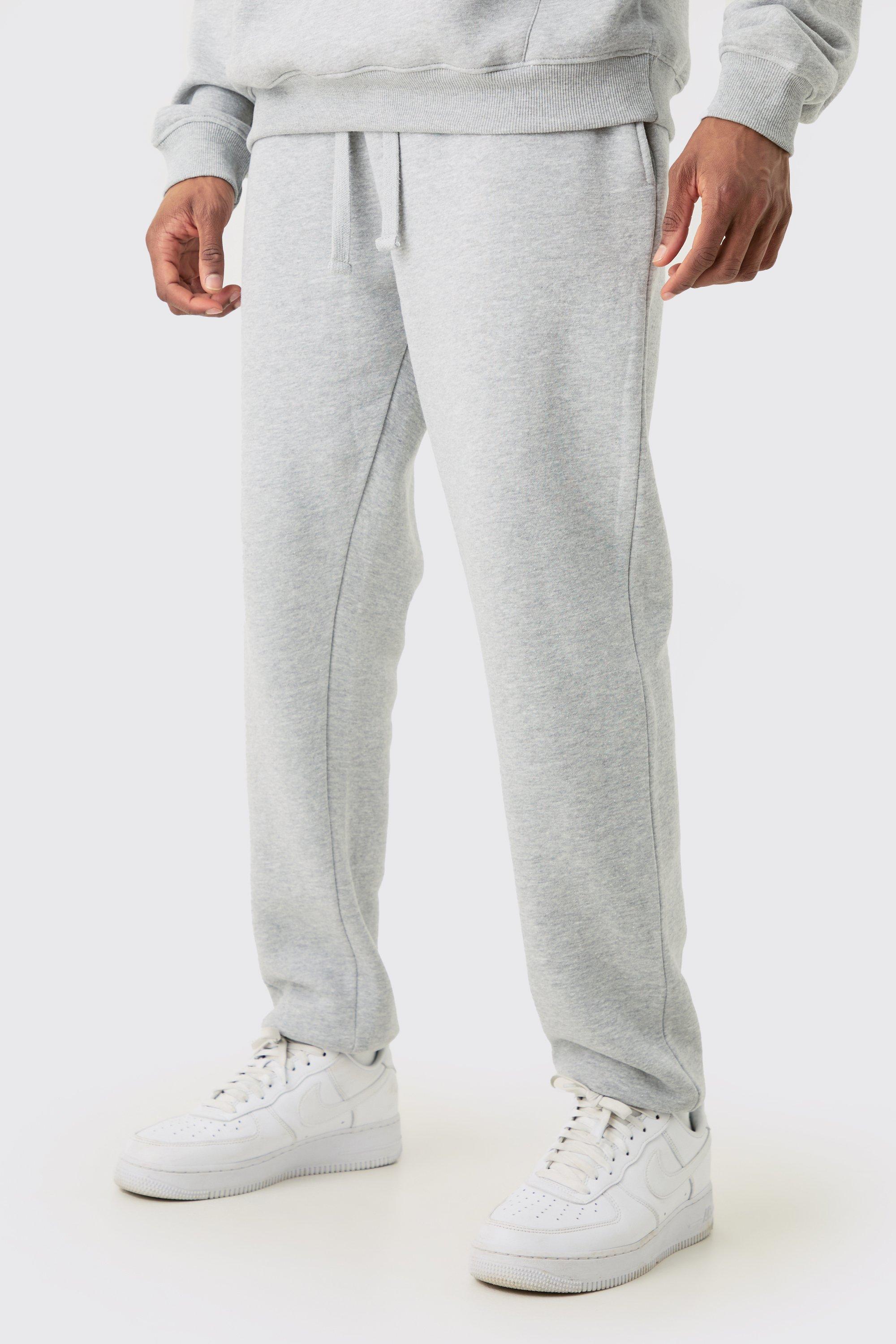 Image of Tall Basic Slim Fit Jogger In Grey Marl, Grigio
