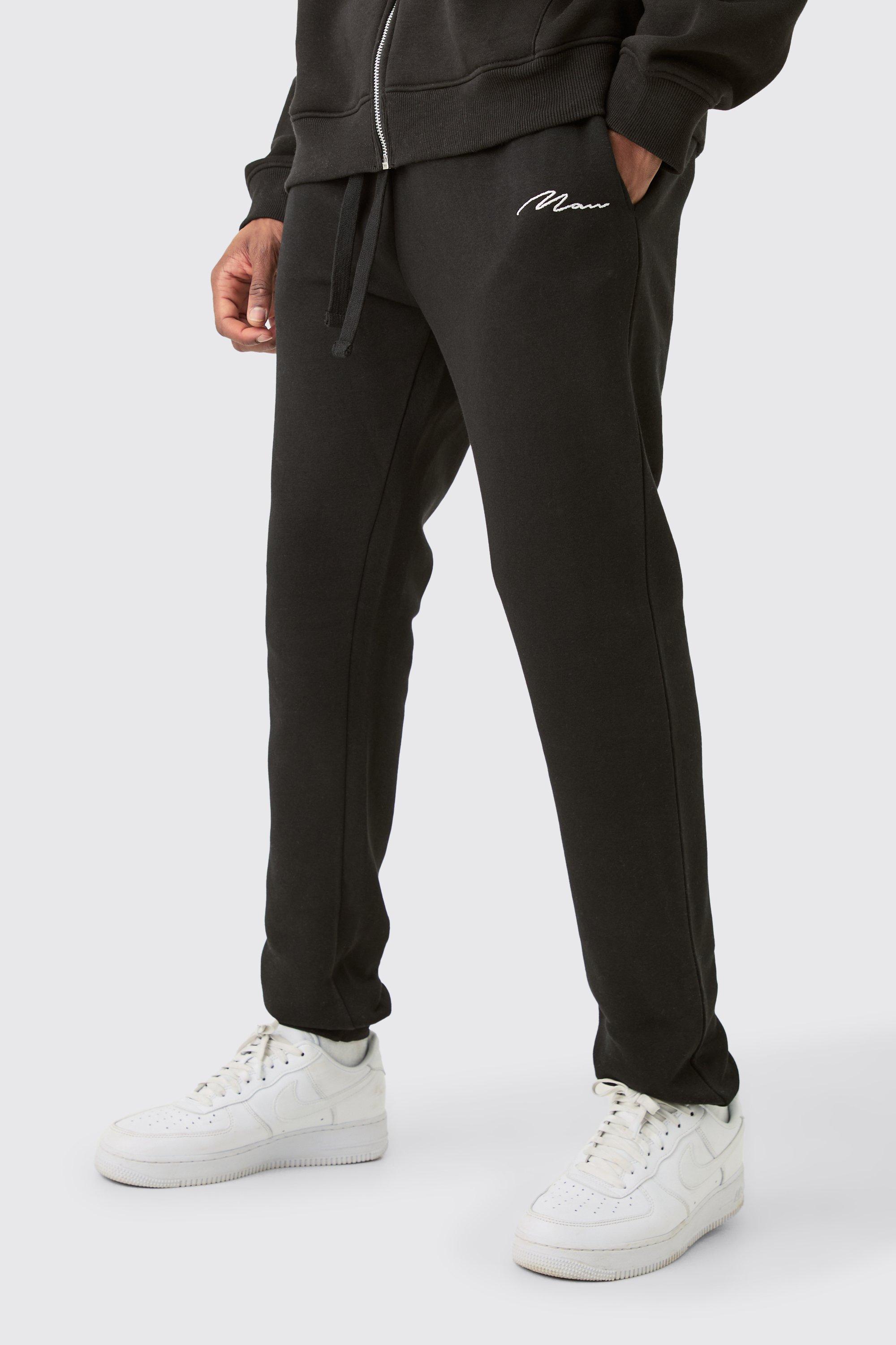 Image of Tall Man Signature Skinny Fit Jogger In Black, Nero