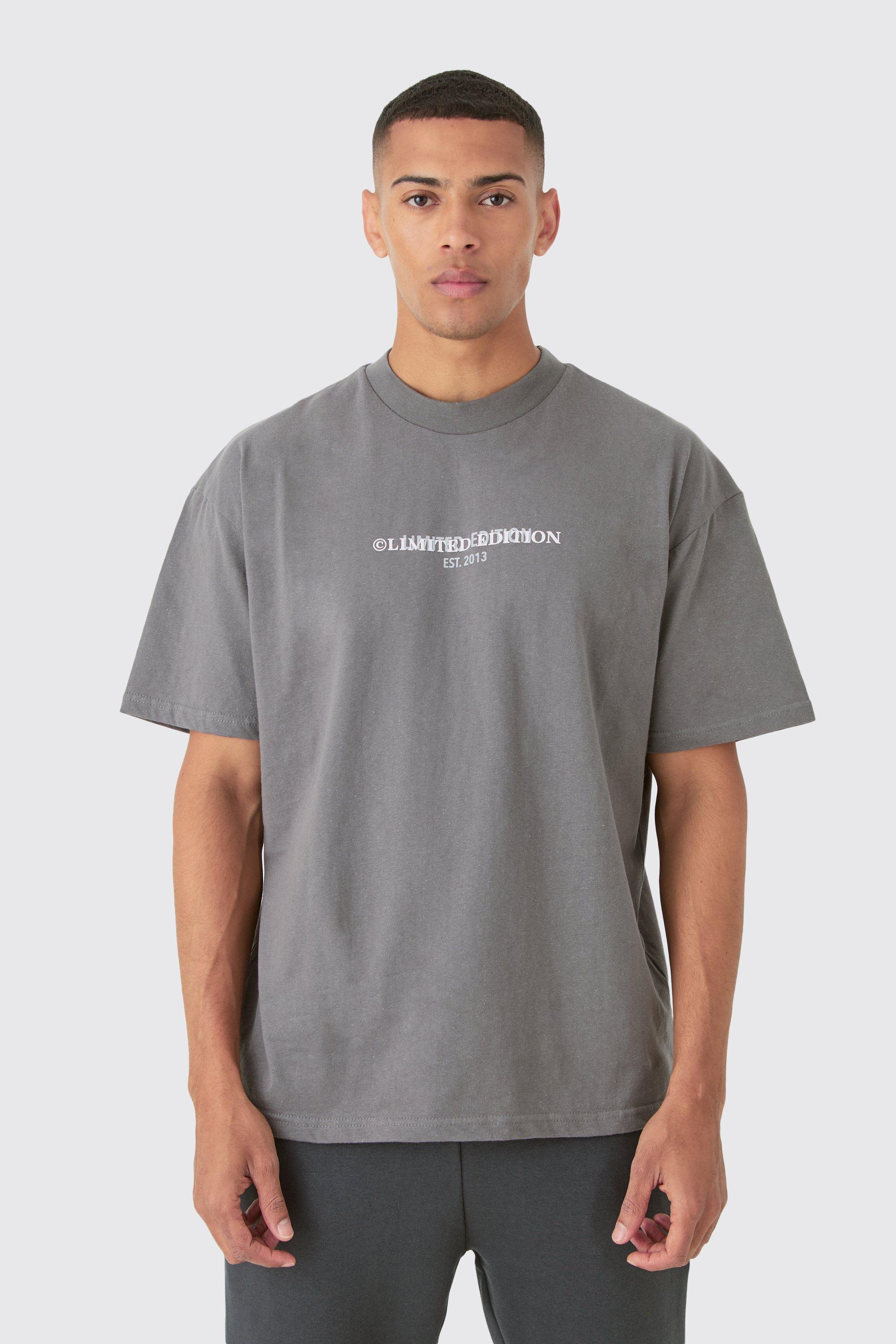 Image of Oversized Limited Heavy T-shirt, Grigio