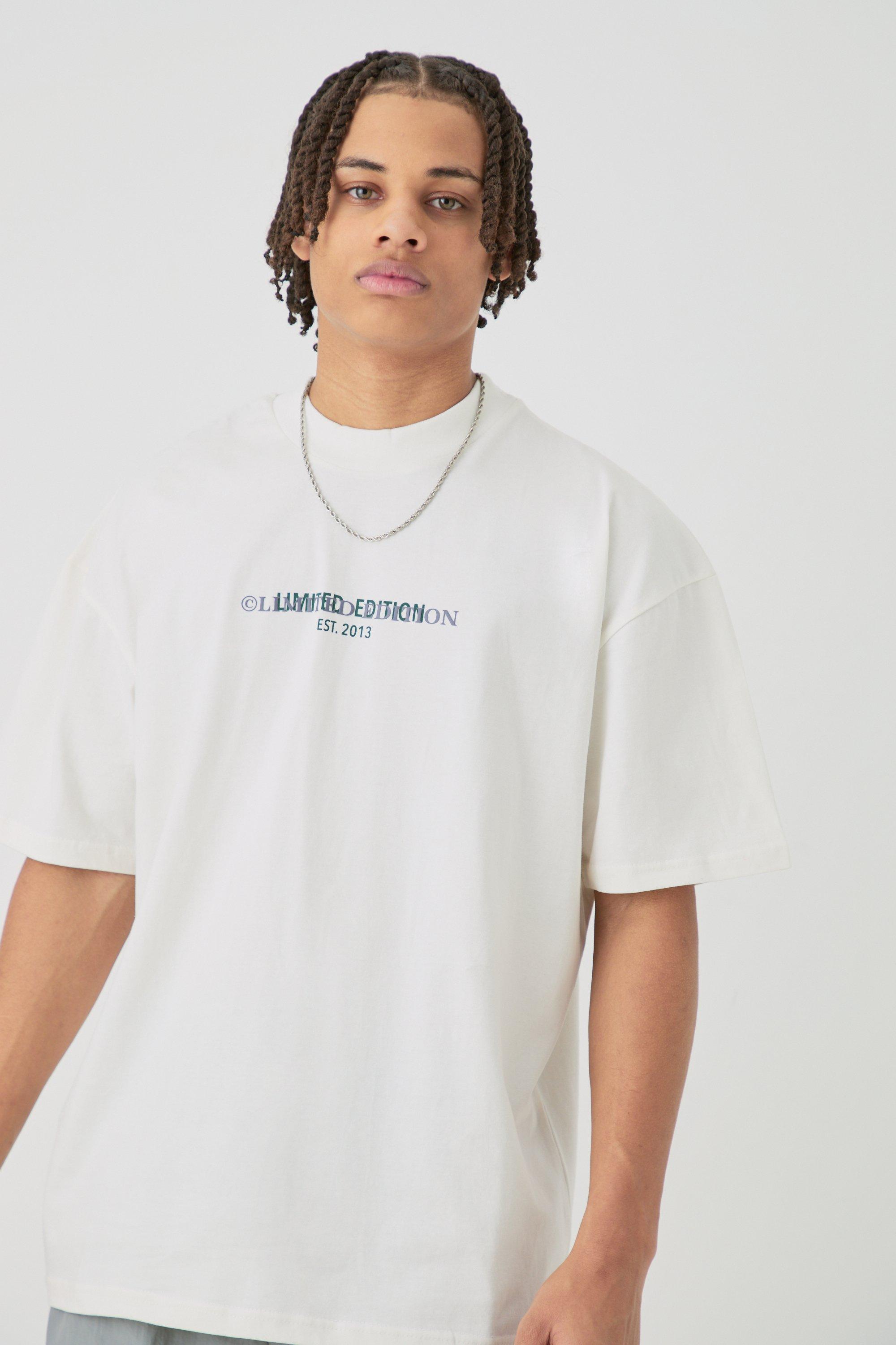 Image of Oversized Limited Heavy T-shirt, Cream