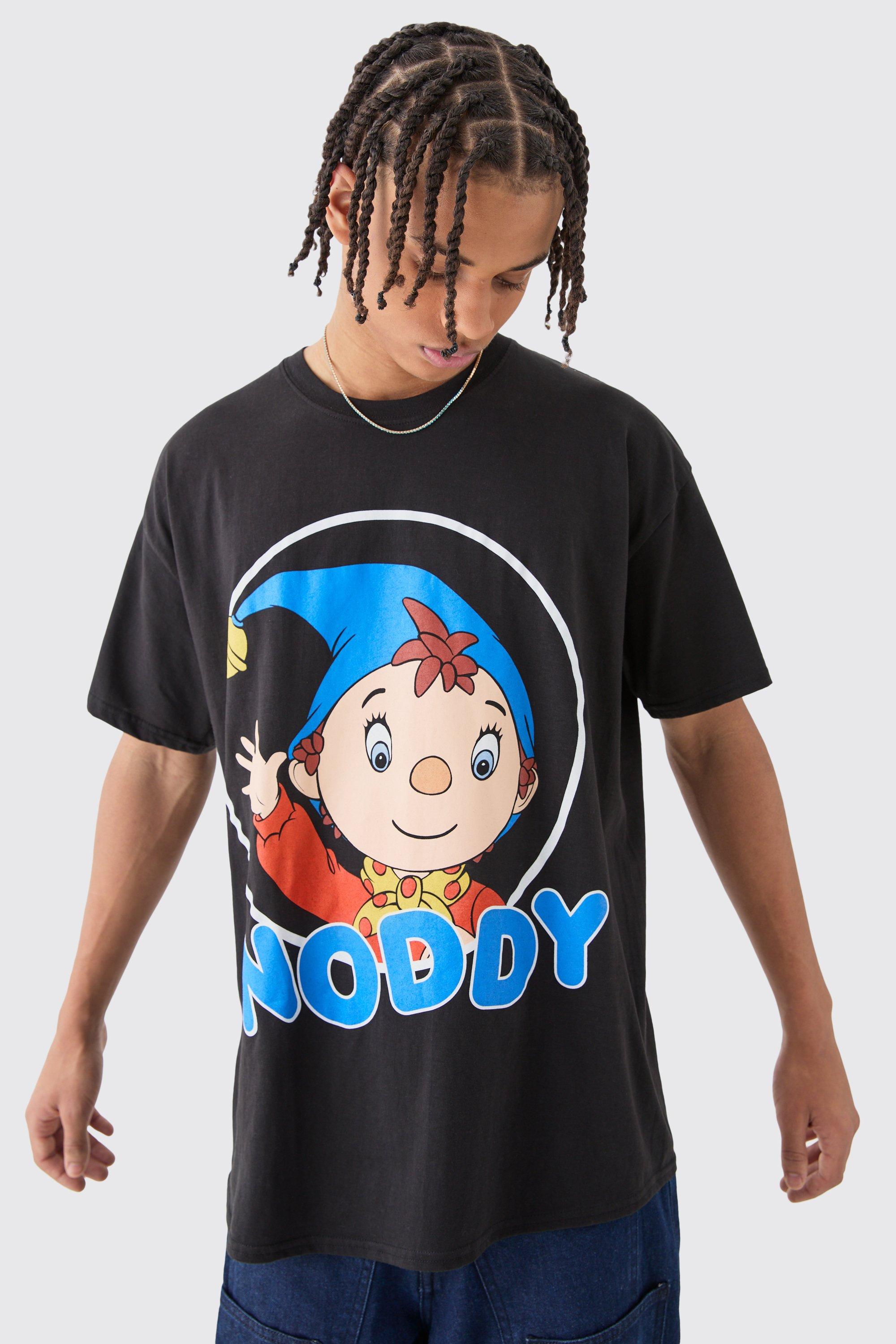 Image of T-shirt oversize ufficiale Noddy, Nero