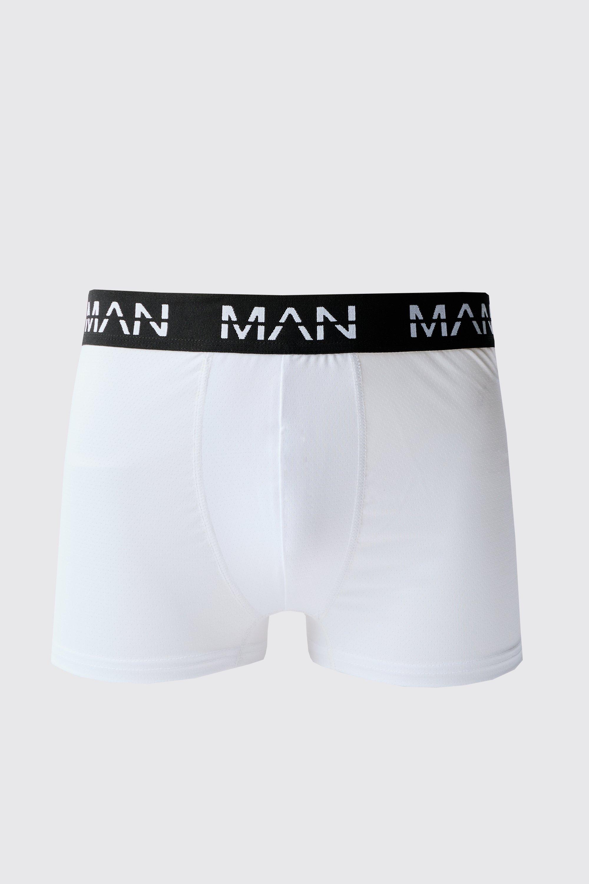 Boxer Man Active per alta performance, Bianco