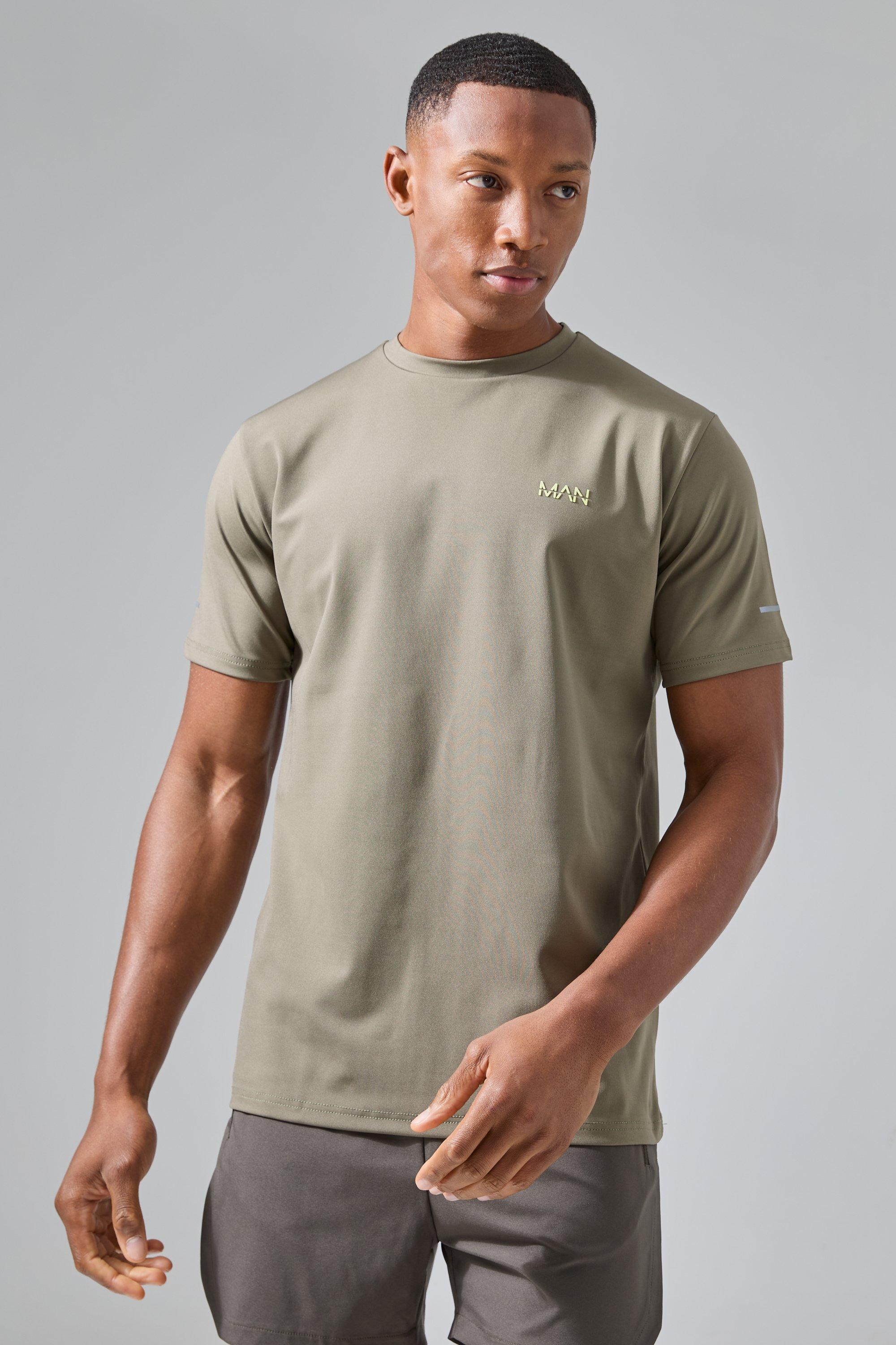 T-shirt Man Active per alta performance, Verde